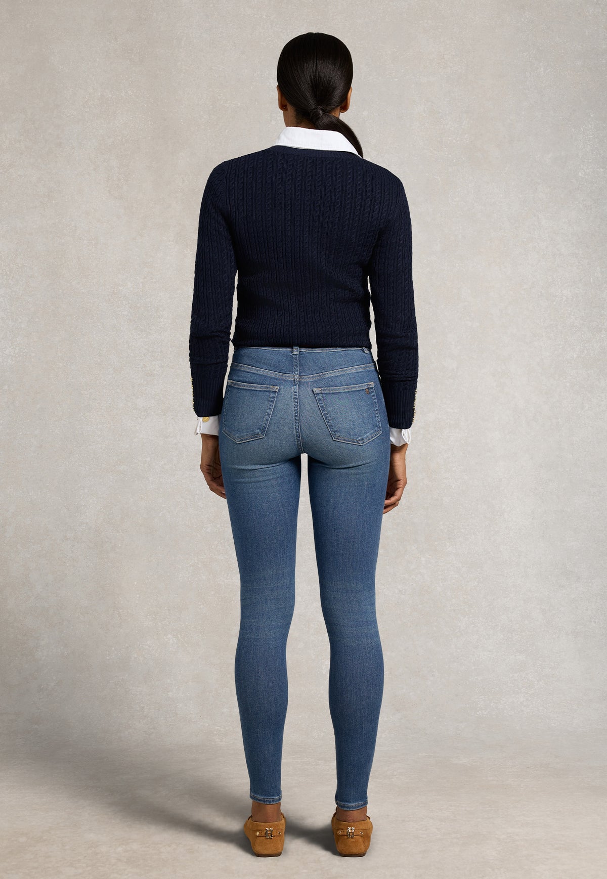 Contour Skinny Jean - Aged Indigo