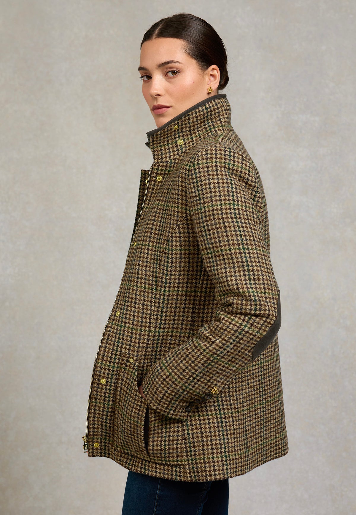 Country Classic Jacket - Hailes Green Tweed