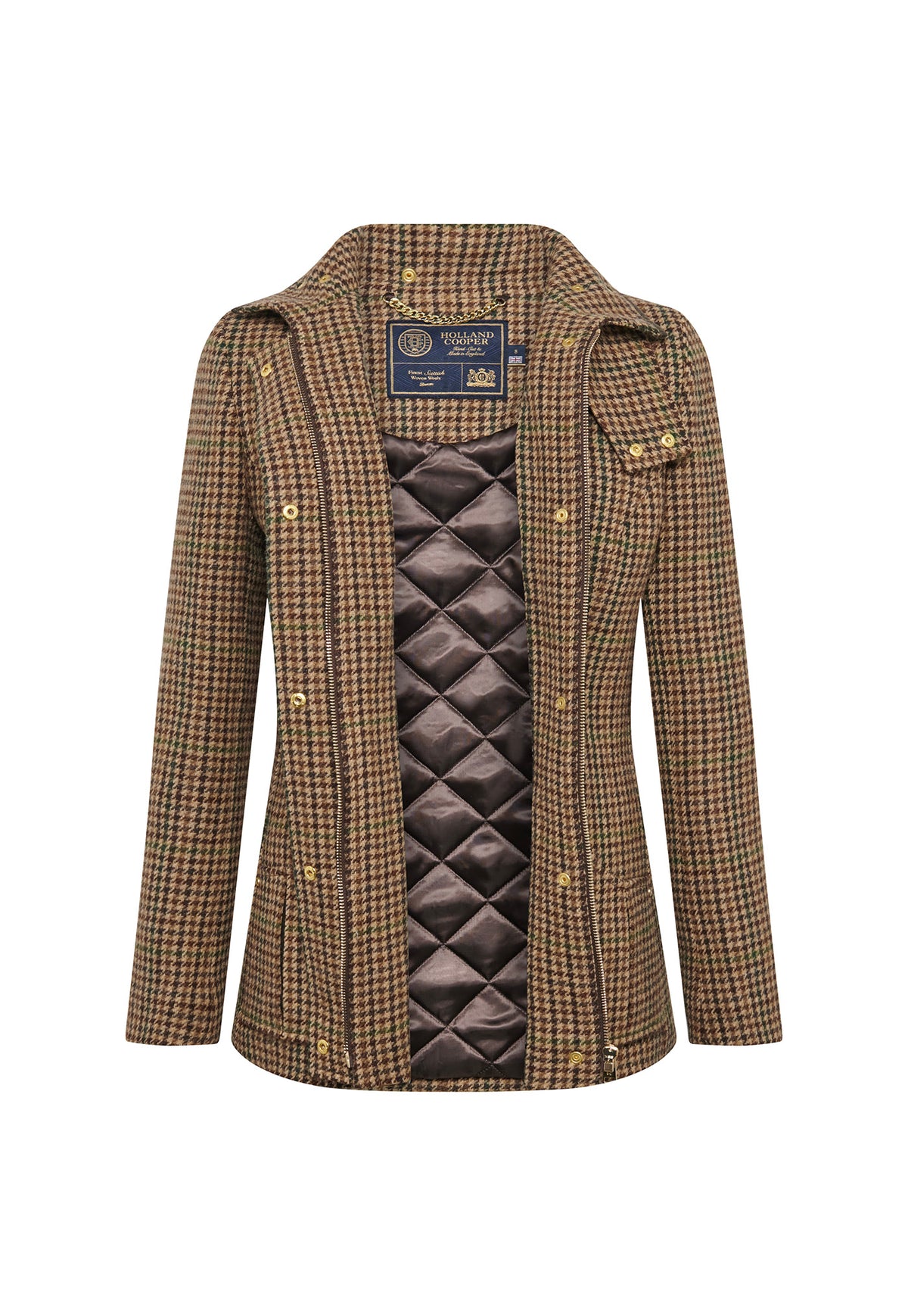Country Classic Jacket - Hailes Green Tweed