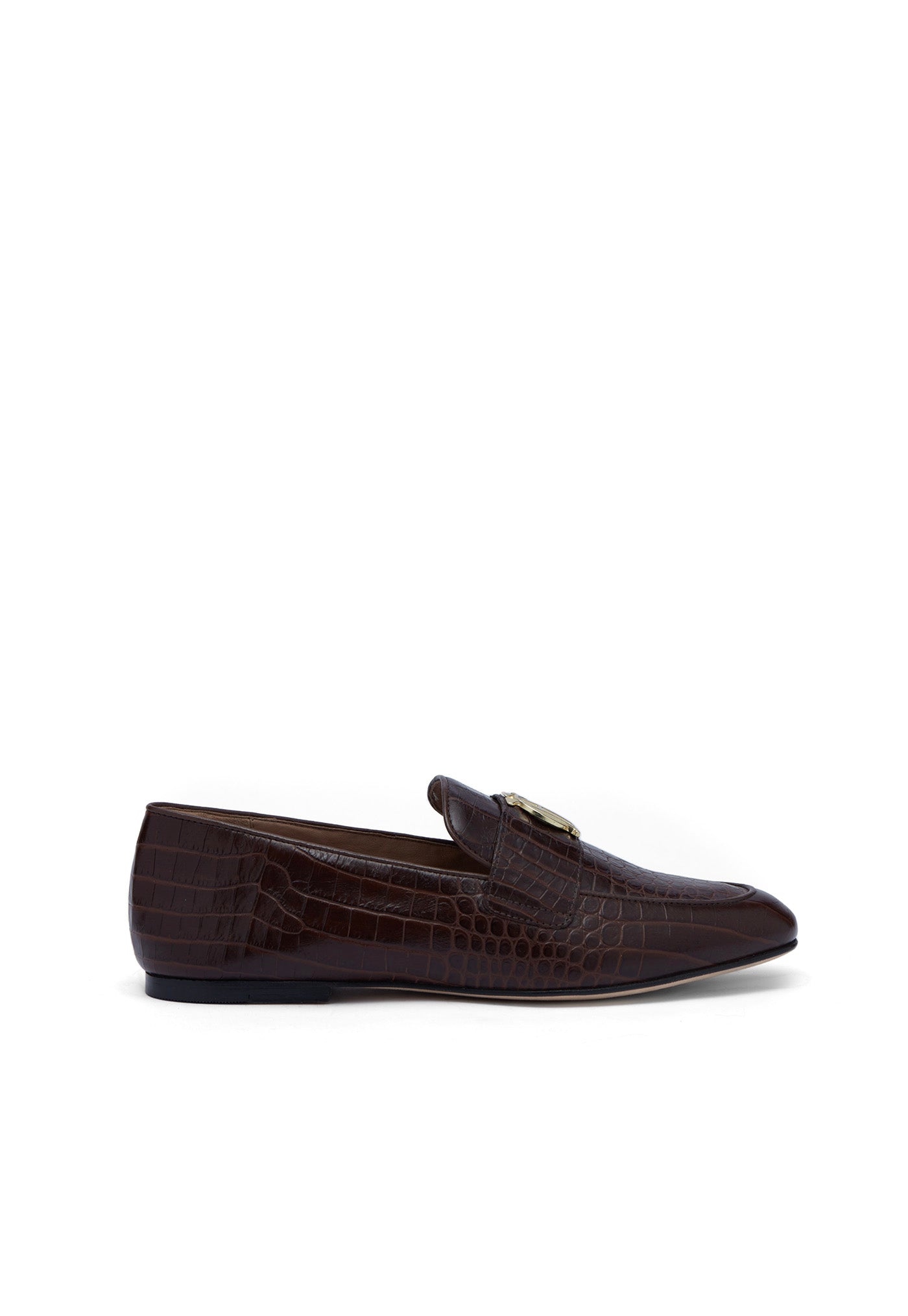 Harvard Loafer - Chocolate Croc sold by Angel Divine