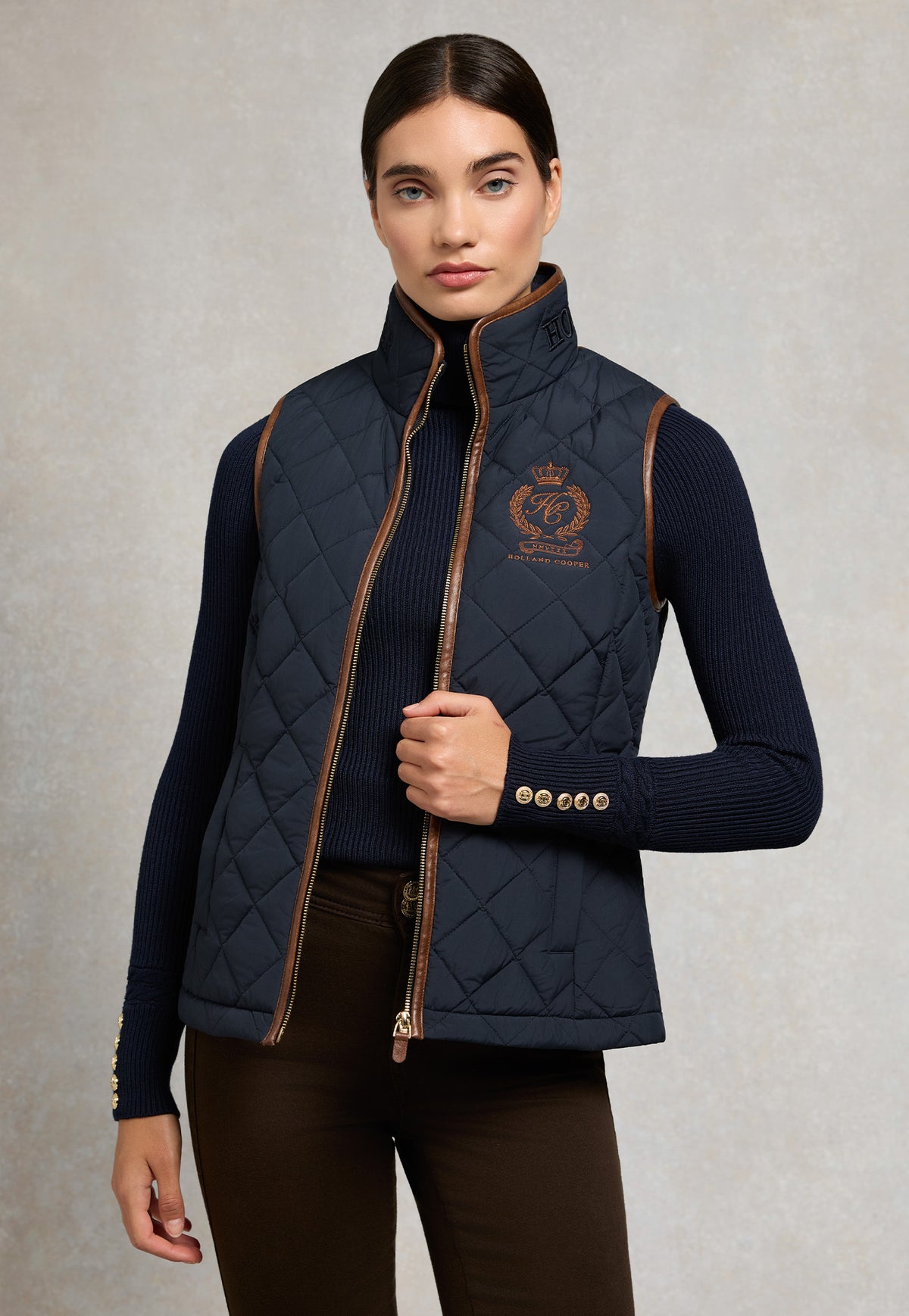 Lightweight Country Gilet - Ink Navy