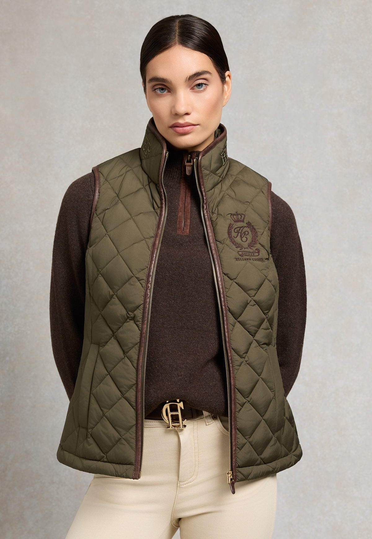 Lightweight Country Gilet - Khaki