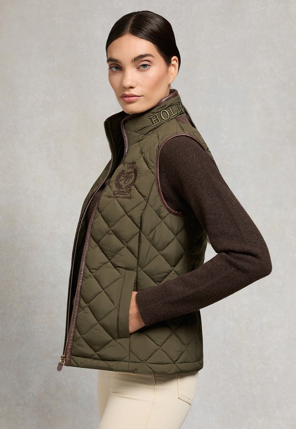 Lightweight Country Gilet - Khaki