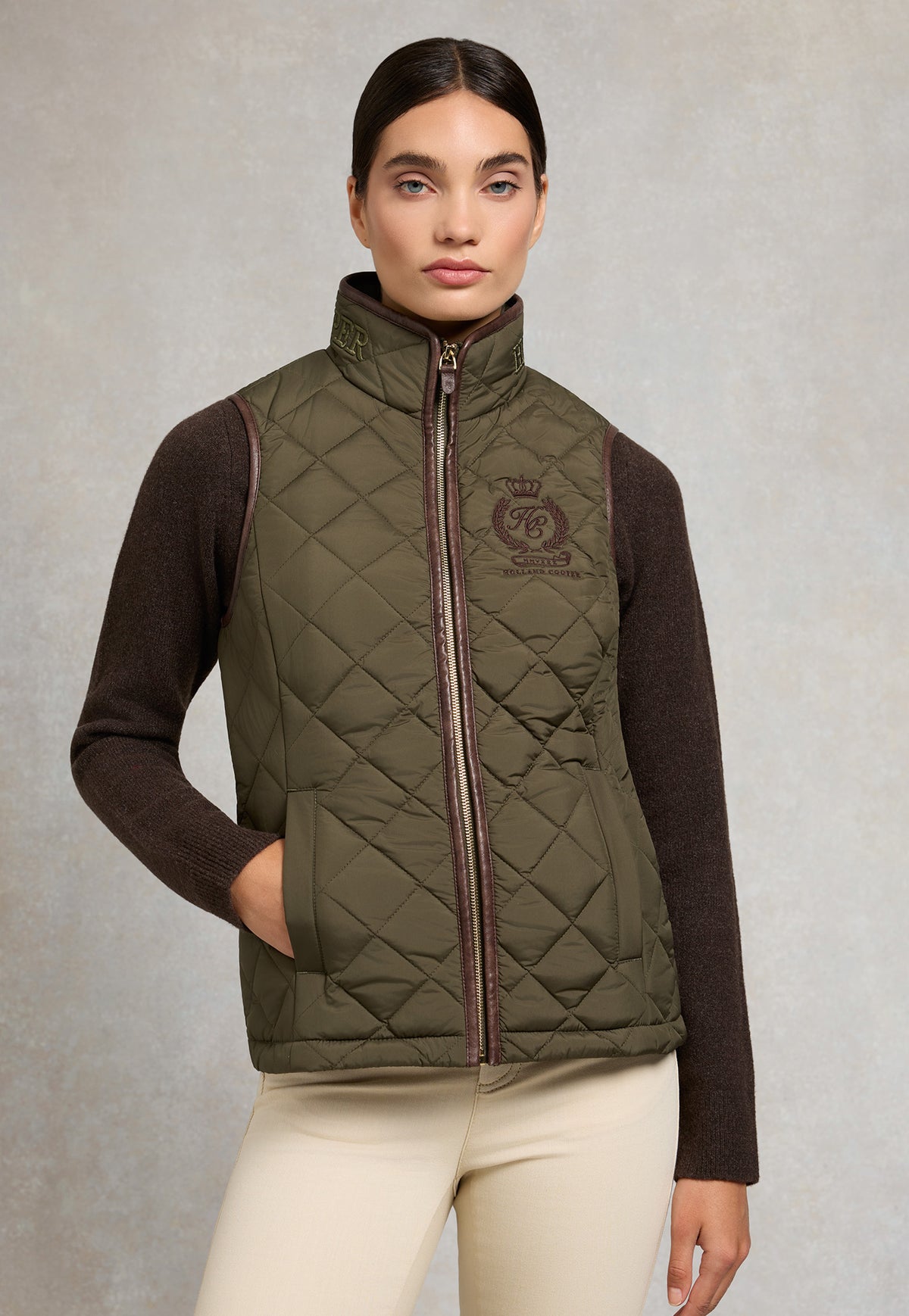 Lightweight Country Gilet - Khaki