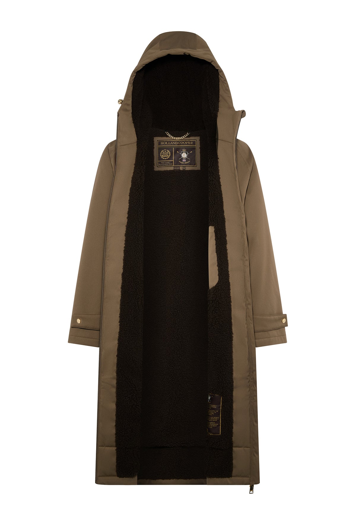One Size Waterproof Coat - Mink