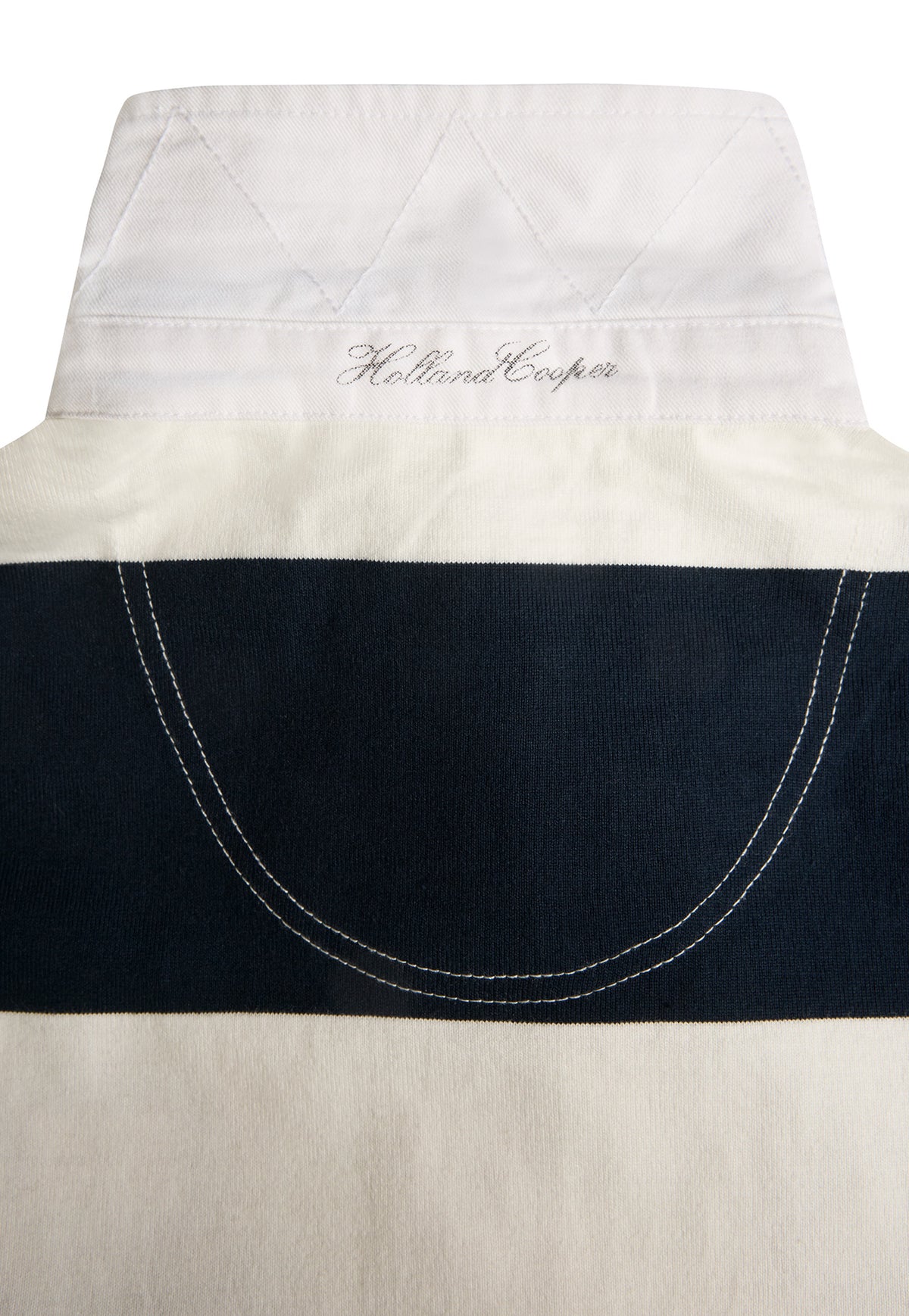 Rugby Shirt - Navy Ecru