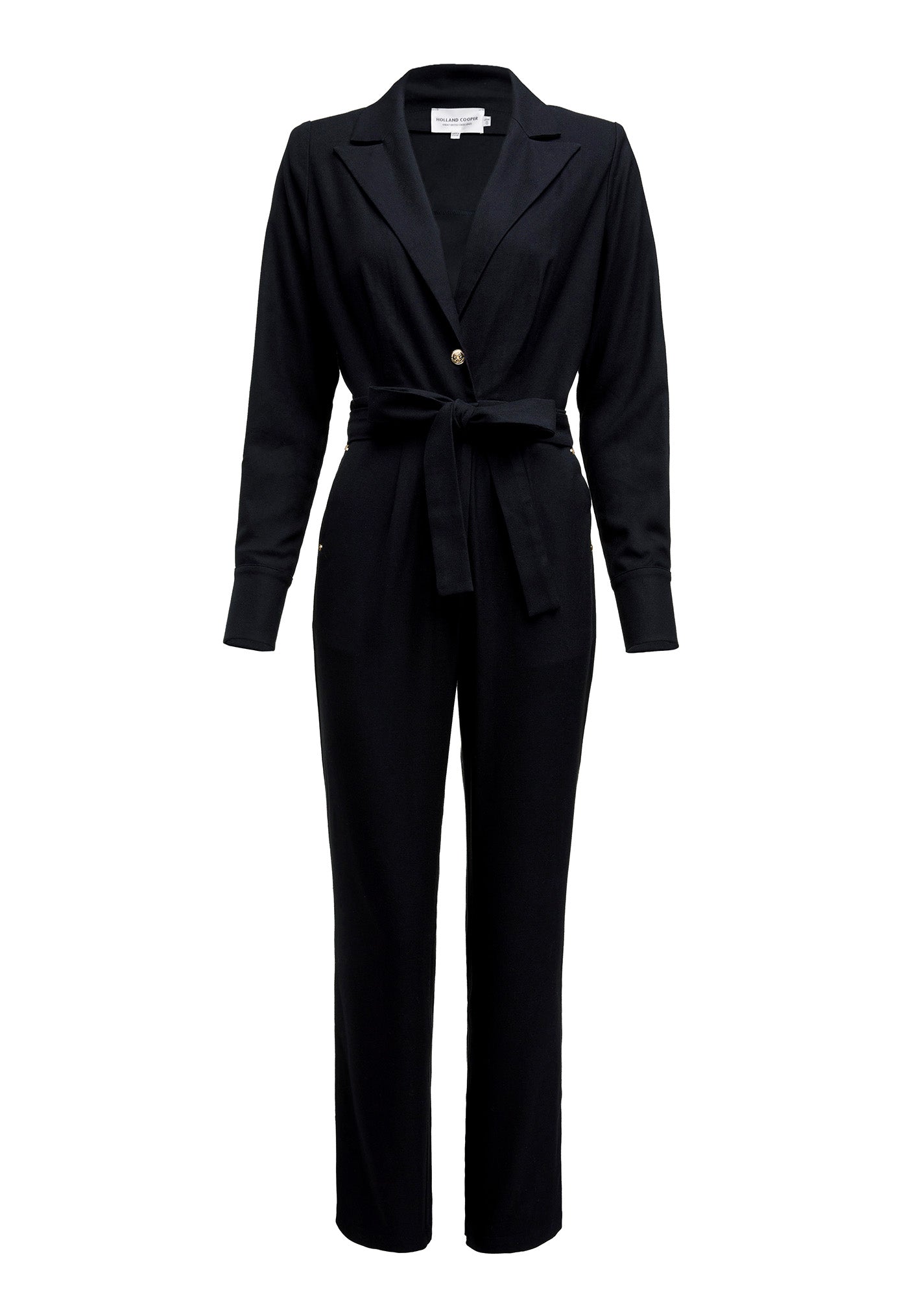 Tailored Jumpsuit - Black sold by Angel Divine