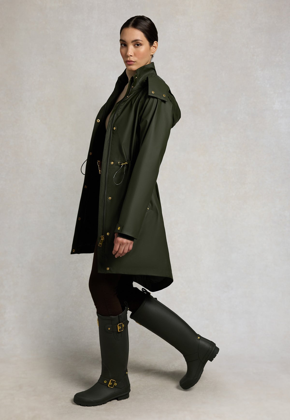 Unlined Regency Wellington - Dark Pine