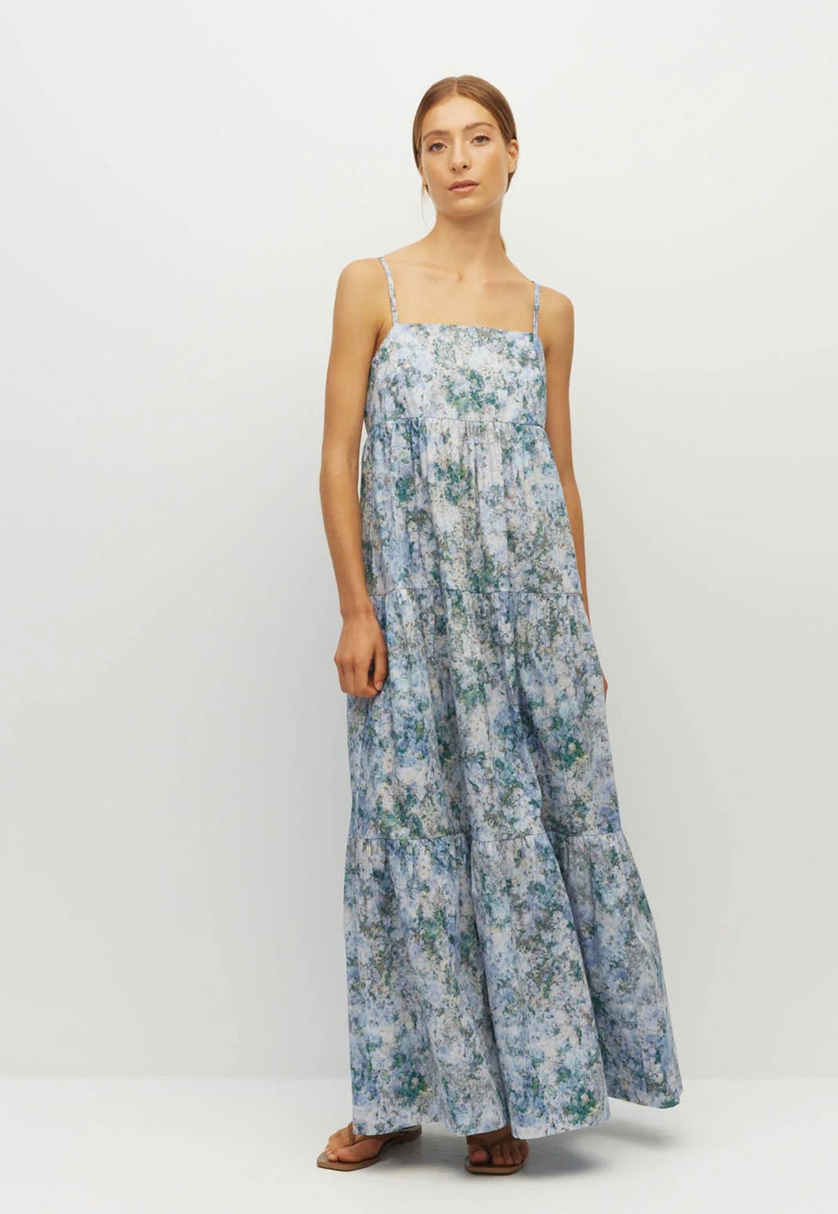 Rosa Dress - Frosted Sky