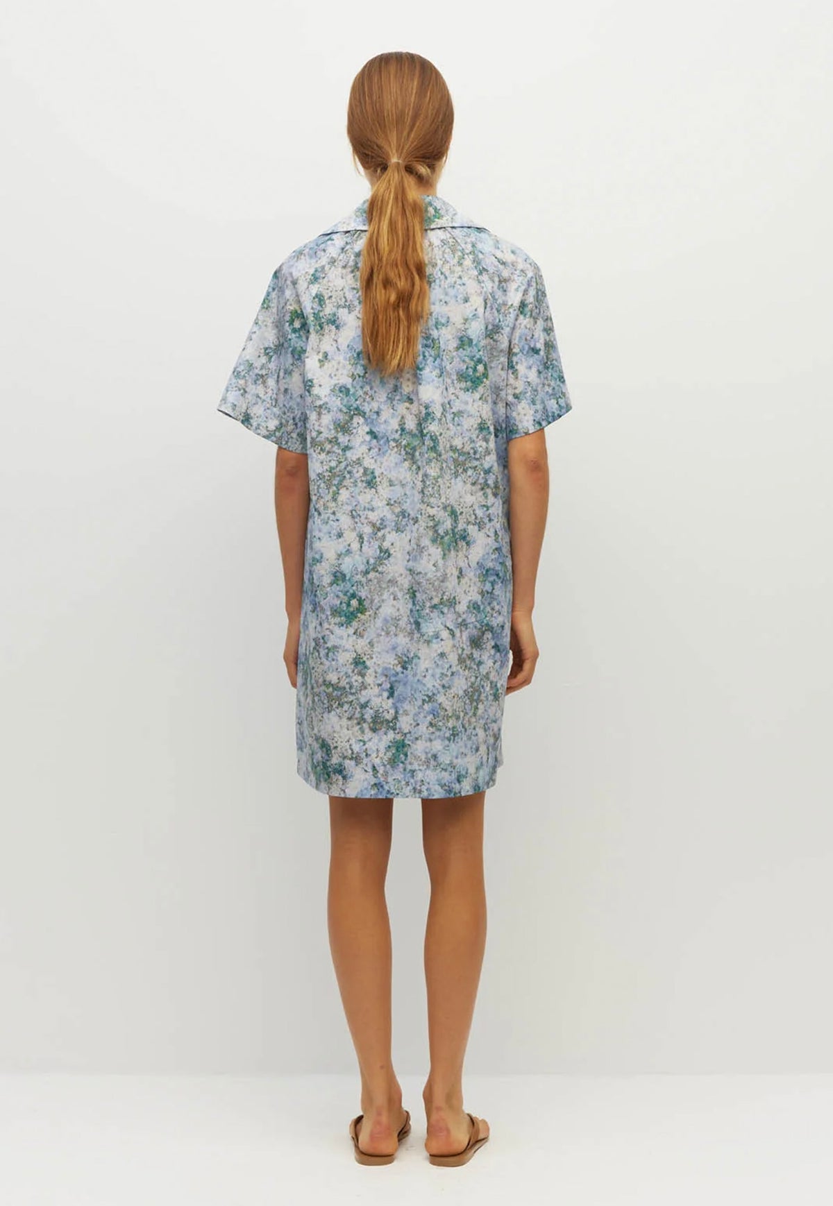 Rue Shirtdress - Frosted Sky