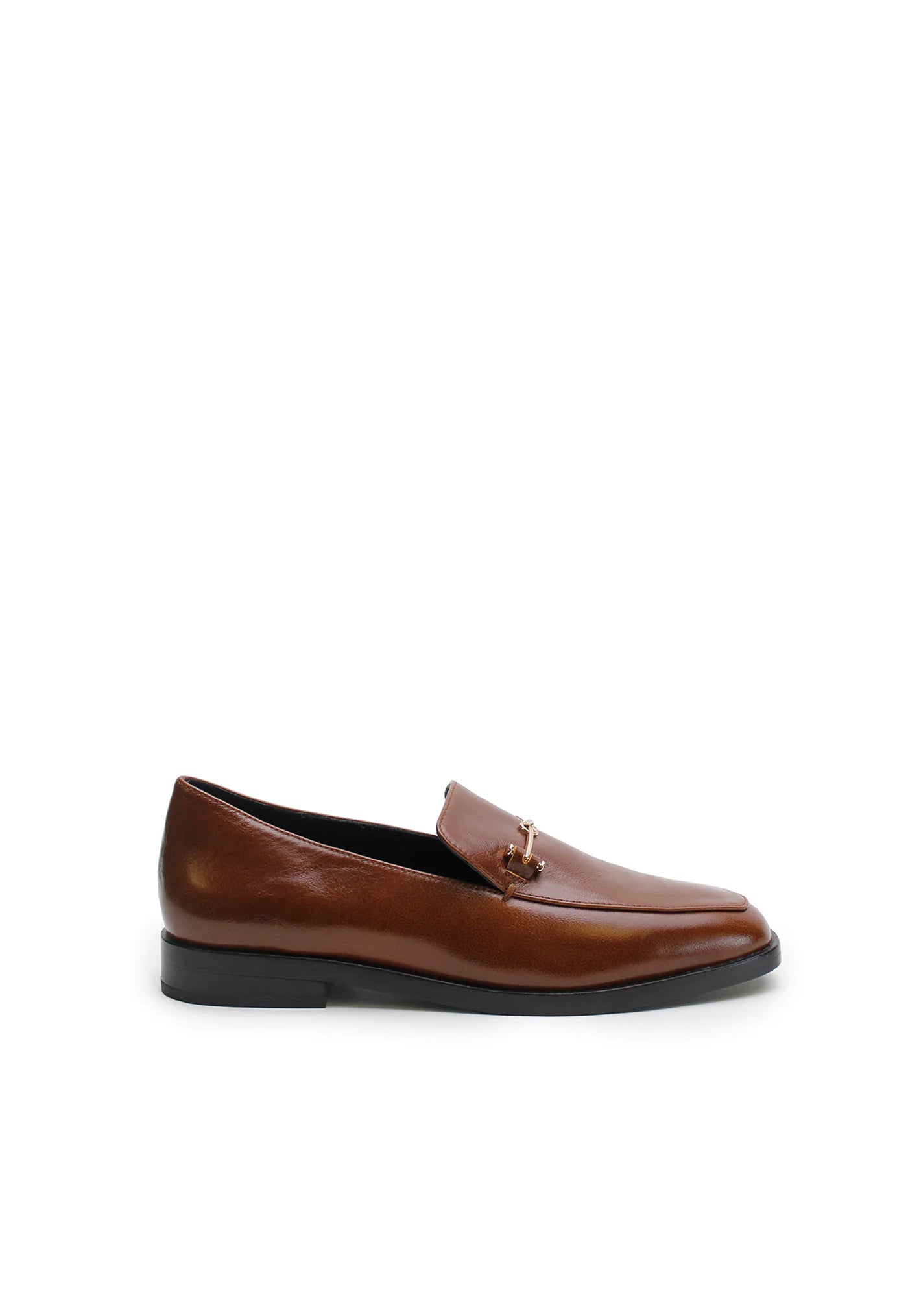 Suit Loafer - Pecan/Gold sold by Angel Divine