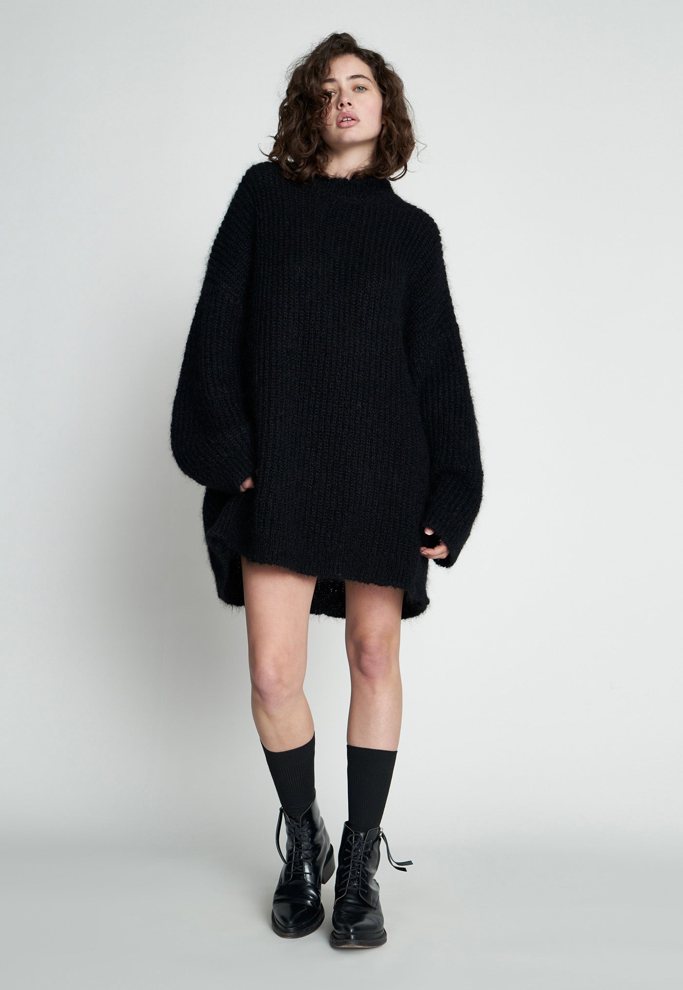 Quinn Sweater - Black sold by Angel Divine