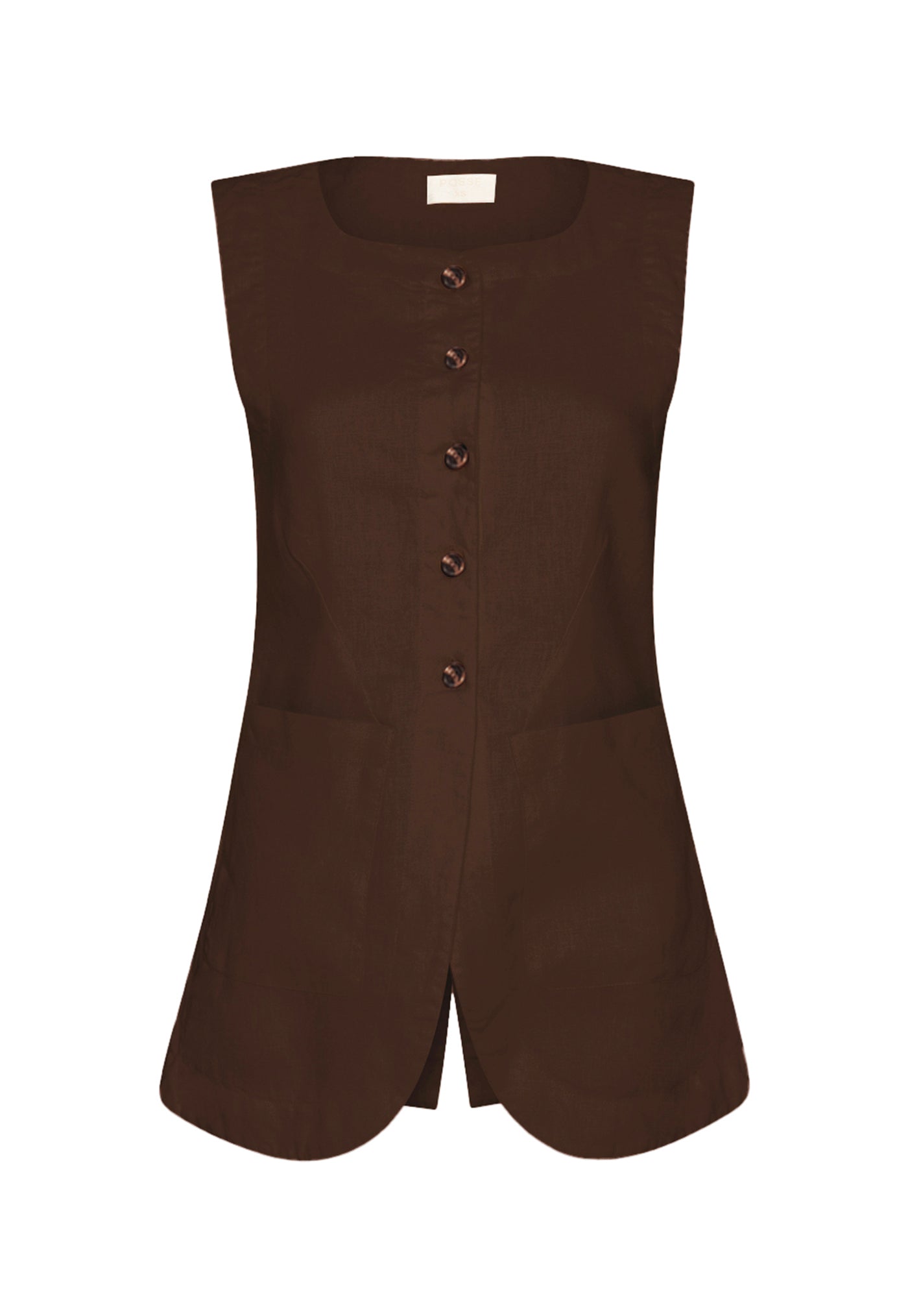 Emma Vest - Chocolate sold by Angel Divine