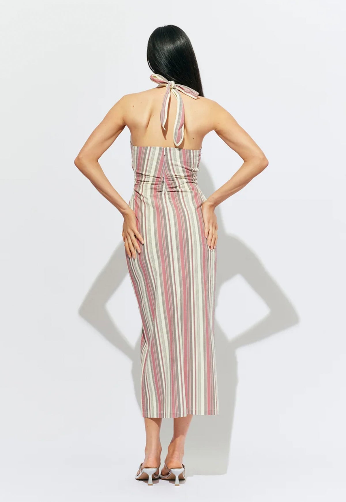 Joey Dress - Anise Stripe