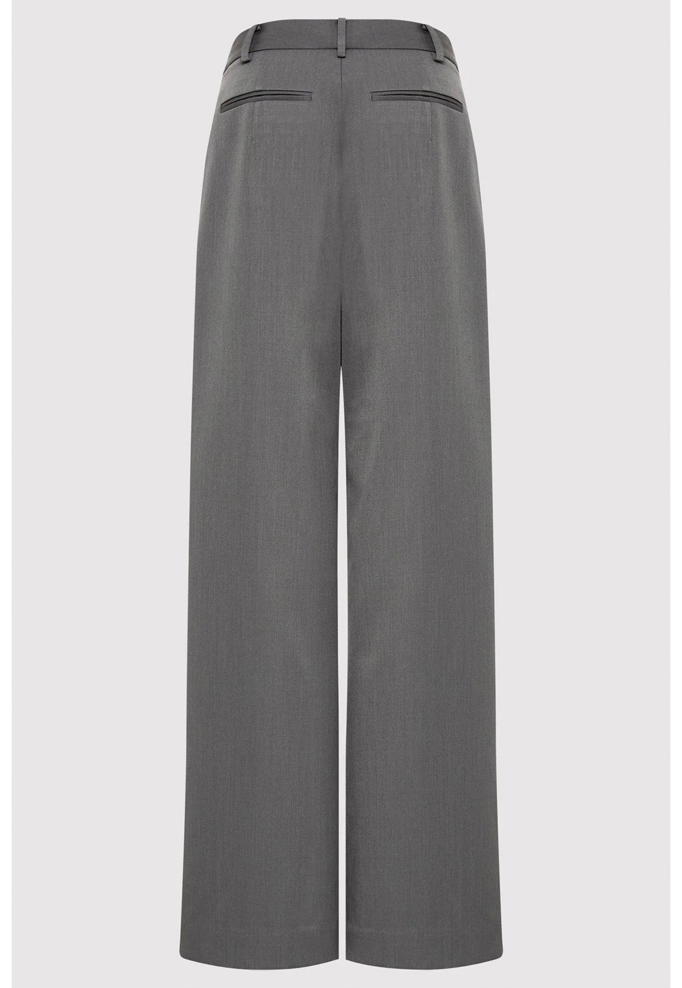 Homme Pleat Pants - Pewter Grey sold by Angel Divine