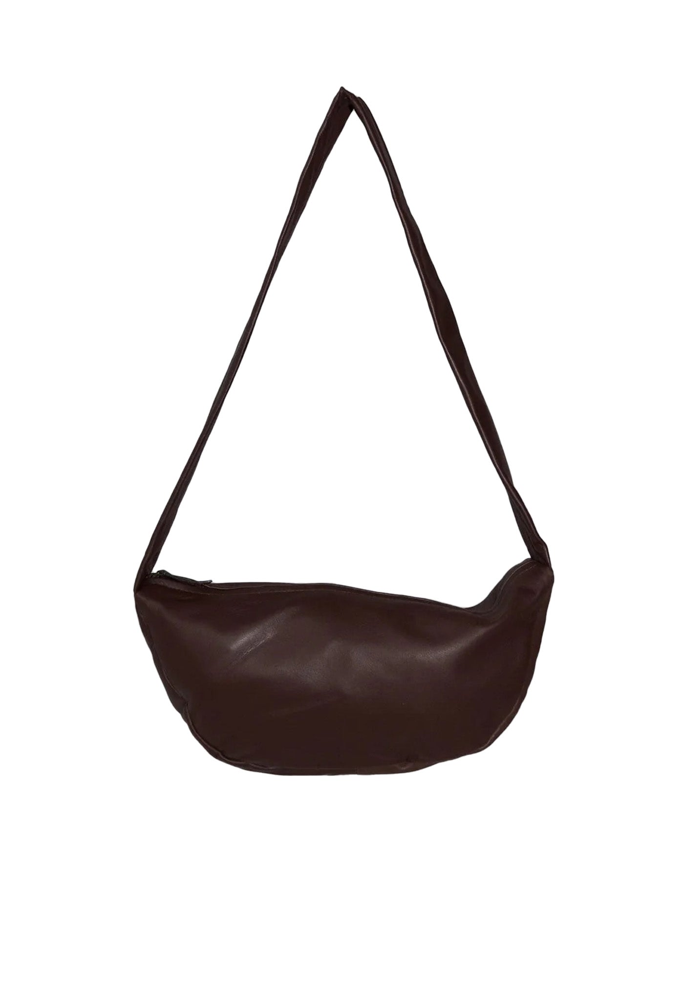 Soft Crescent Bag - Chocolate sold by Angel Divine