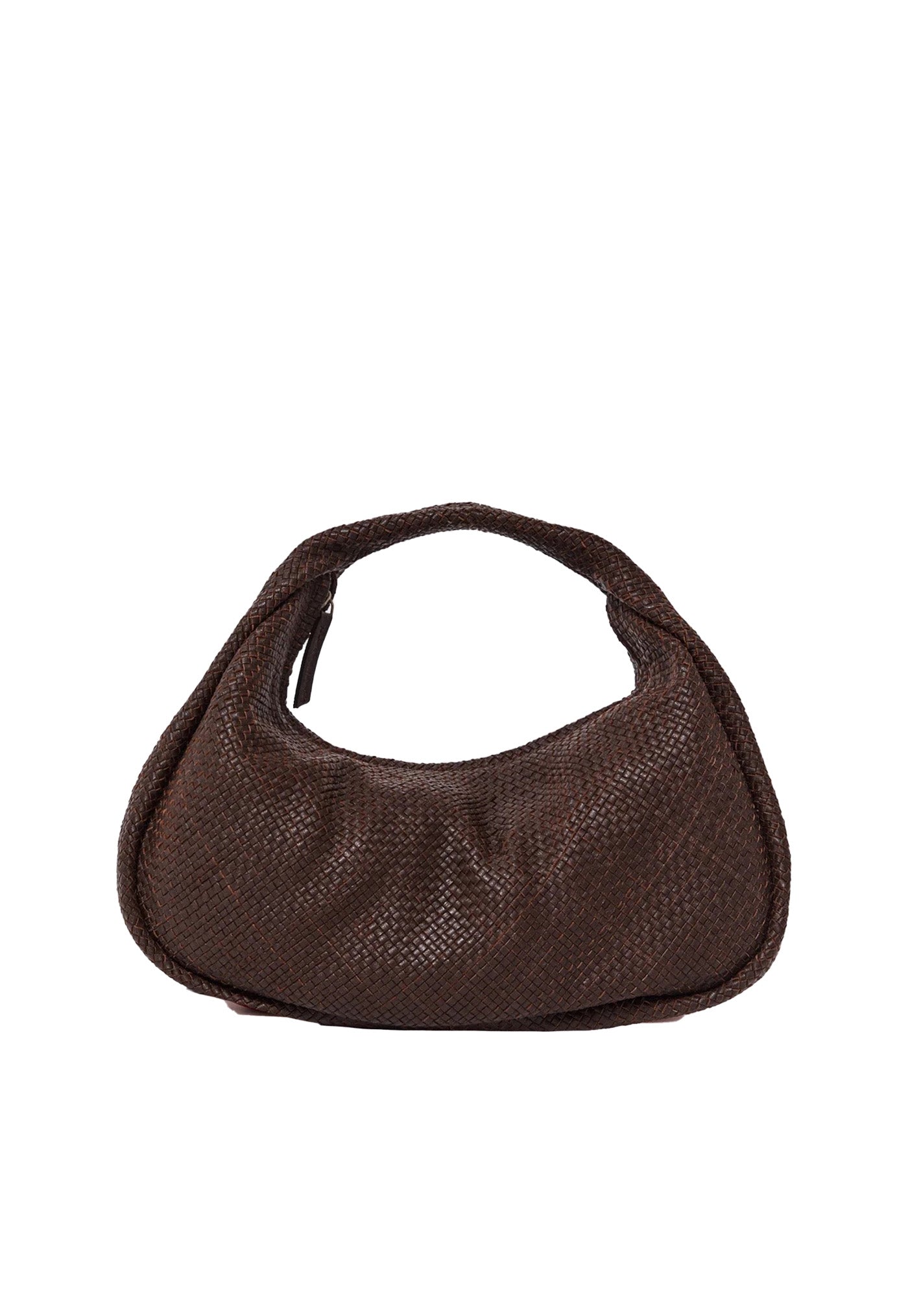 Woven Bon Bon Bag - Chocolate