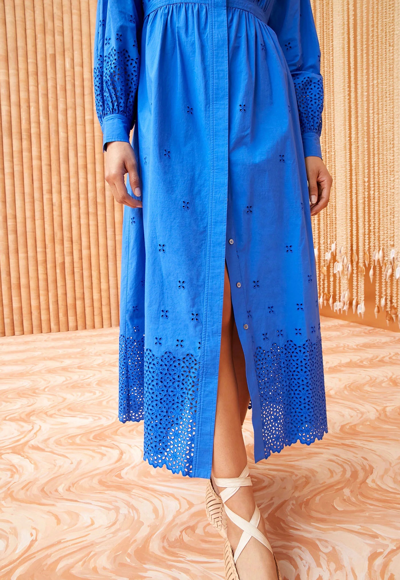 Adette Dress - Cobalt sold by Angel Divine