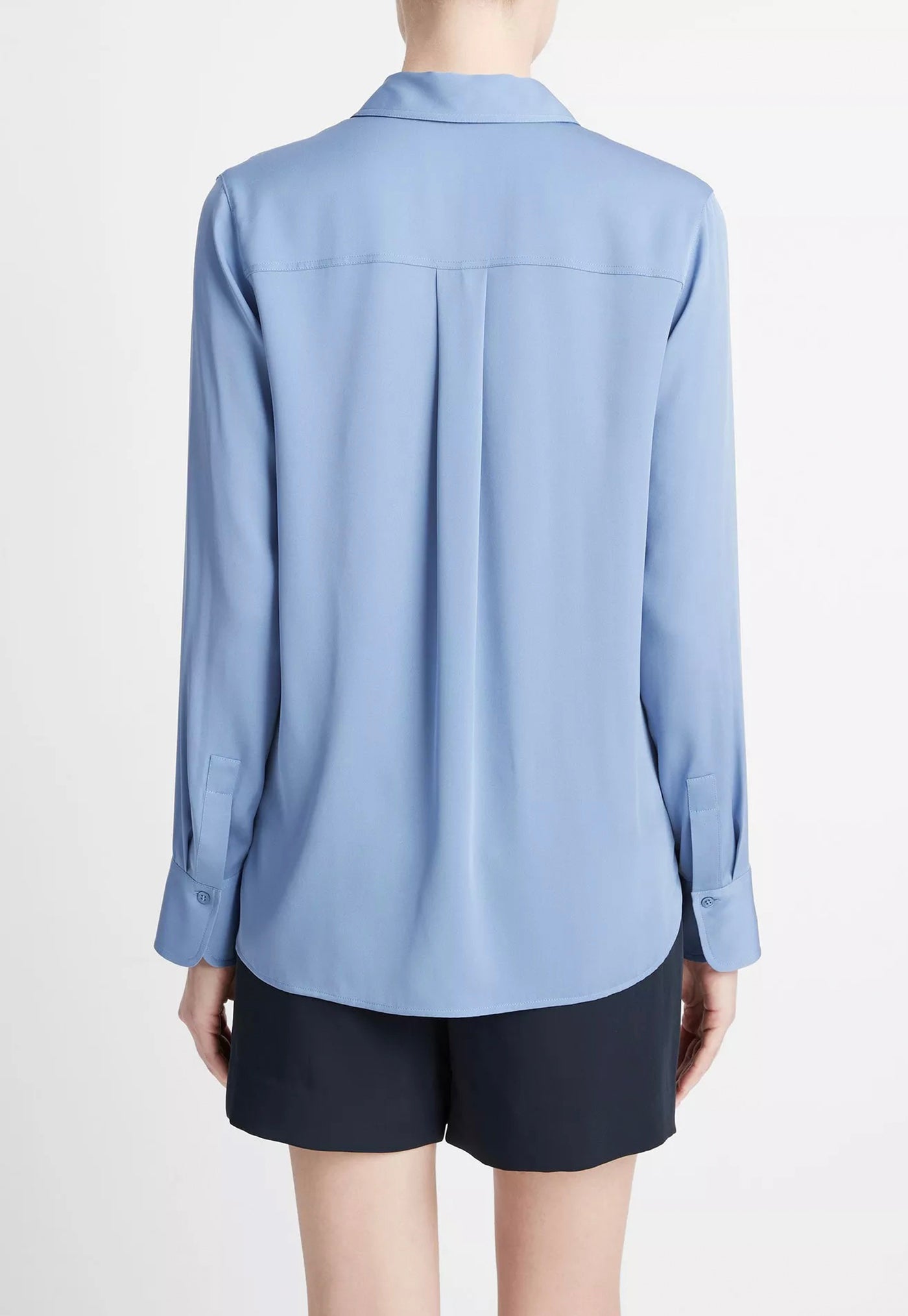 Slim Fitted Blouse - Azure Gem sold by Angel Divine