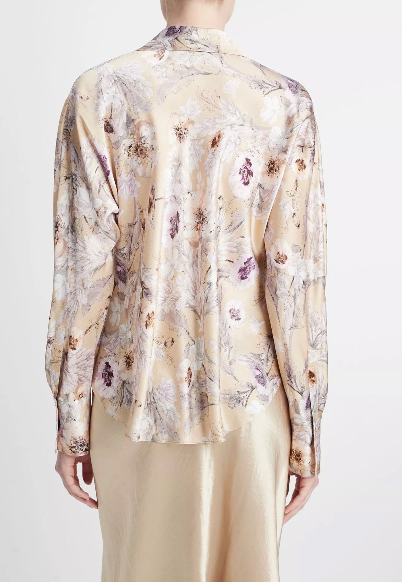 Wildflower Bias Blouse - Sand sold by Angel Divine