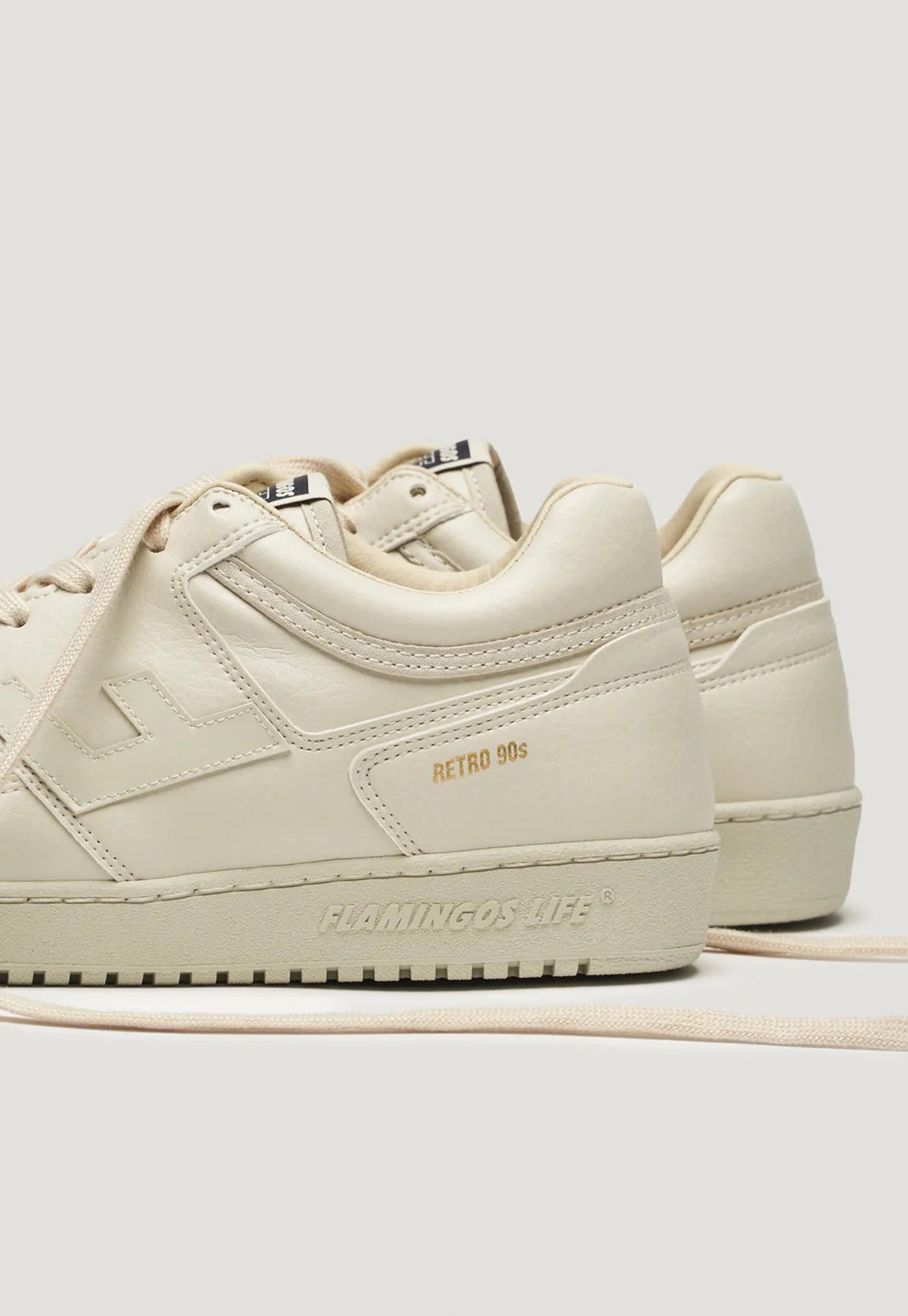 Retro 90s Sneaker - Platin Monocolor sold by Angel Divine