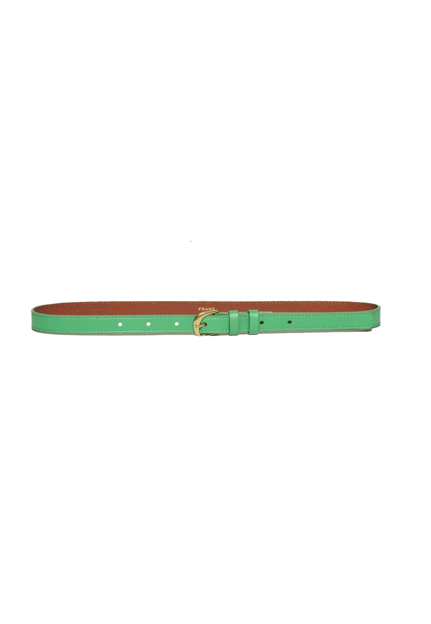 Twist Buckle Belt - Grass Green sold by Angel Divine