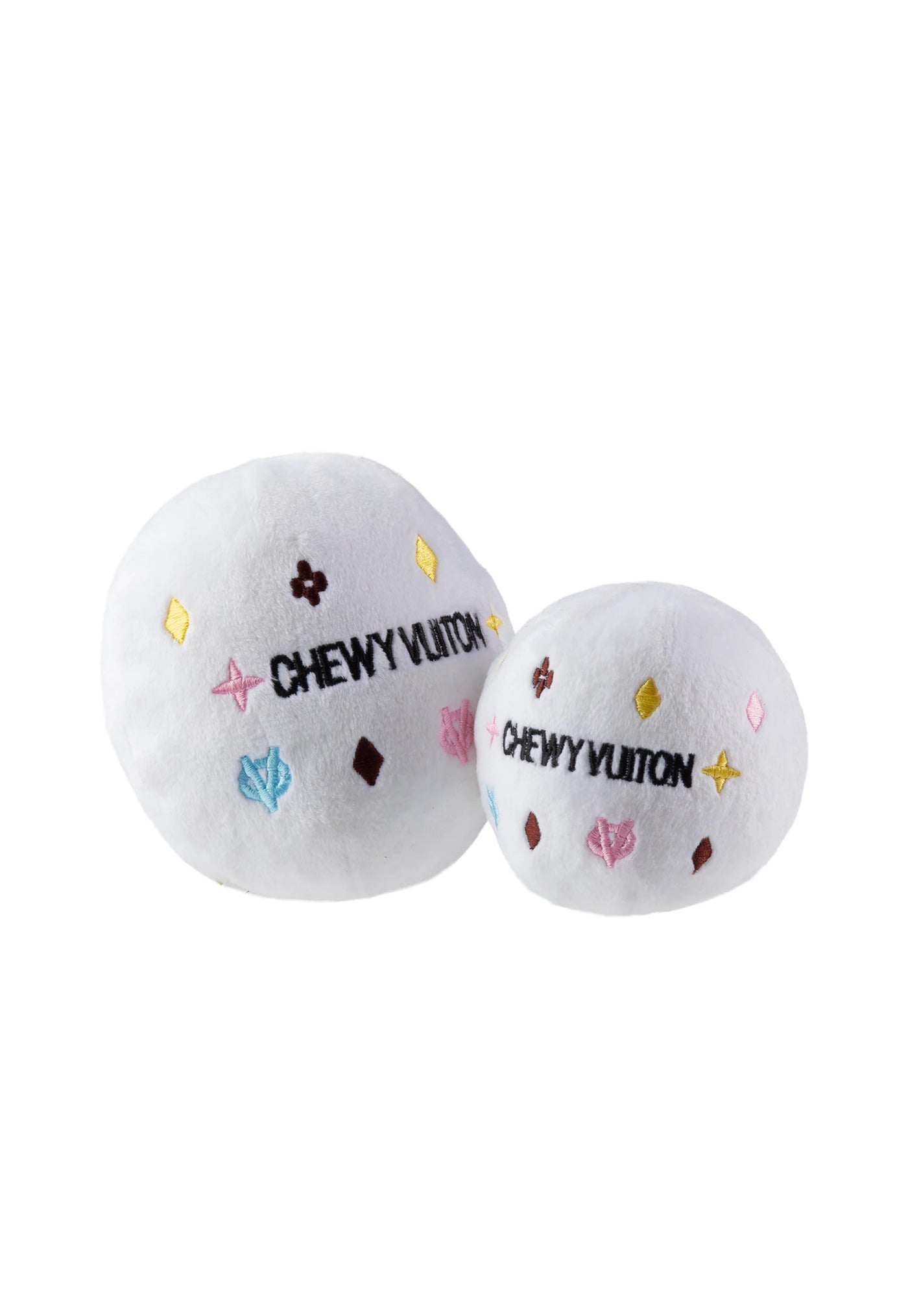 Chewy Vuiton Ball - White sold by Angel Divine