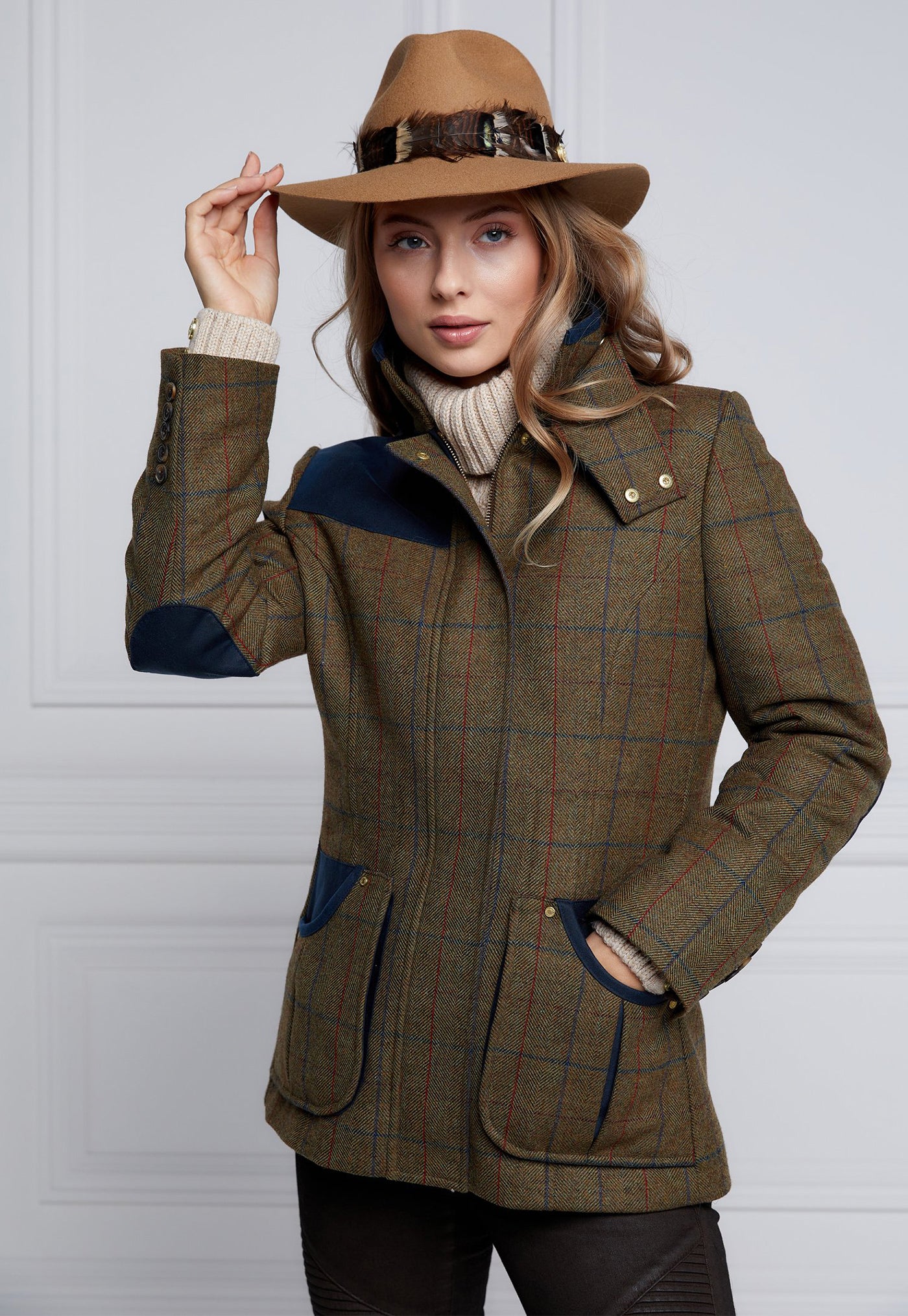 Country Classic Jacket - Glen Green Check sold by Angel Divine