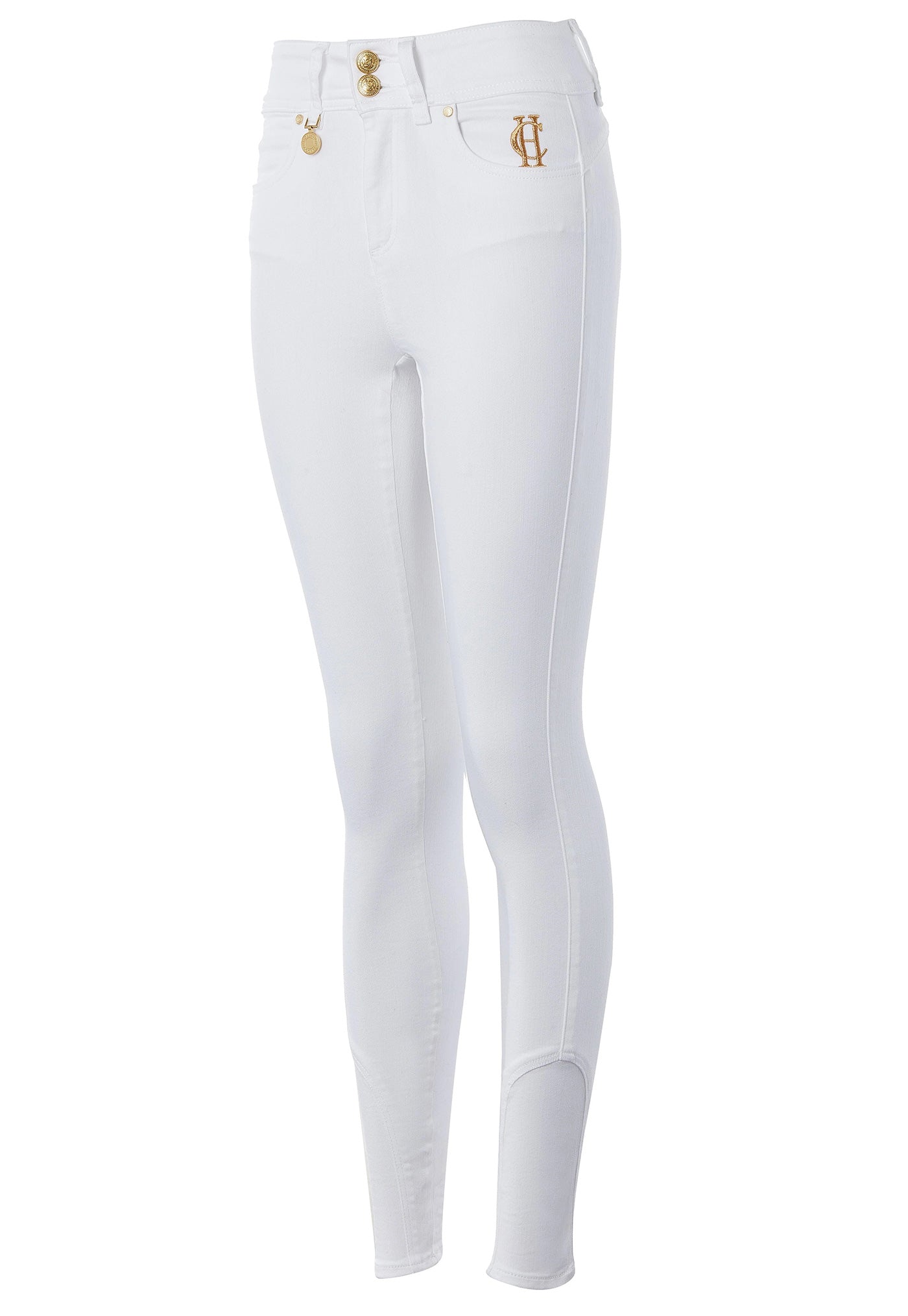 Jodhpur Jean - Optic White sold by Angel Divine