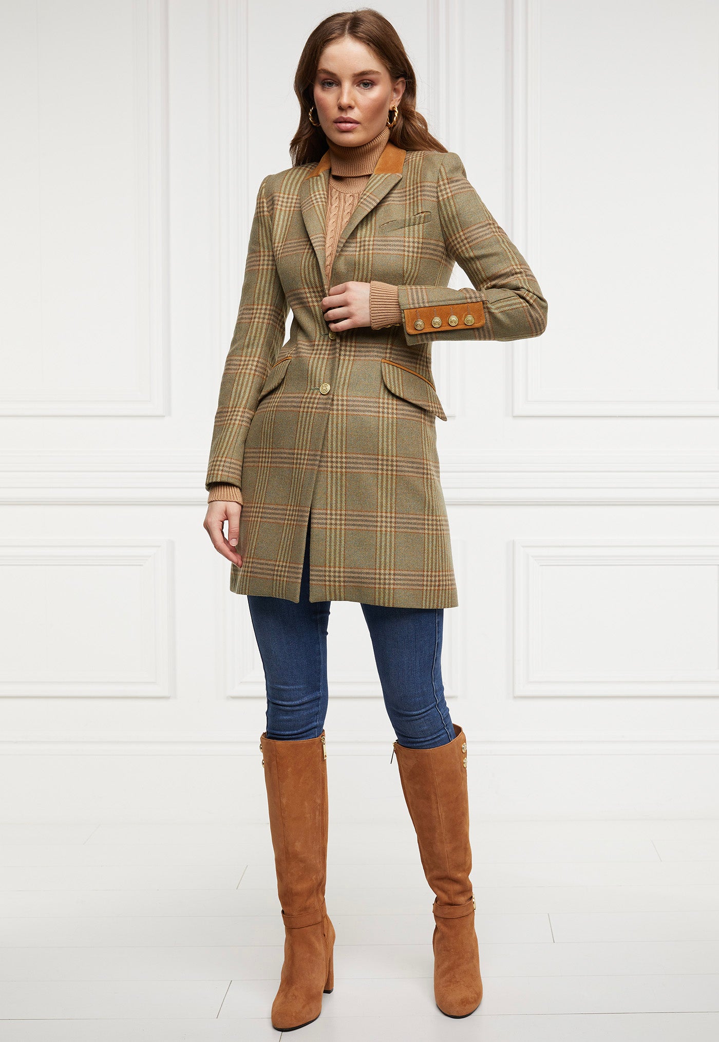 Kempton Coat - Leveret sold by Angel Divine