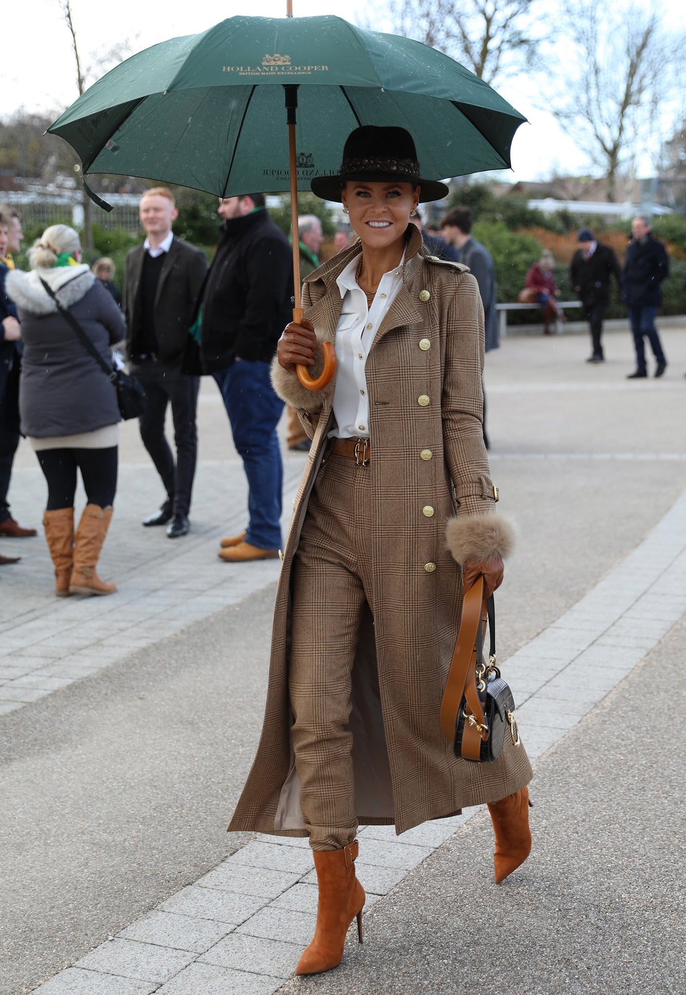 Marlborough Trench Coat Full Length - Tawny sold by Angel Divine