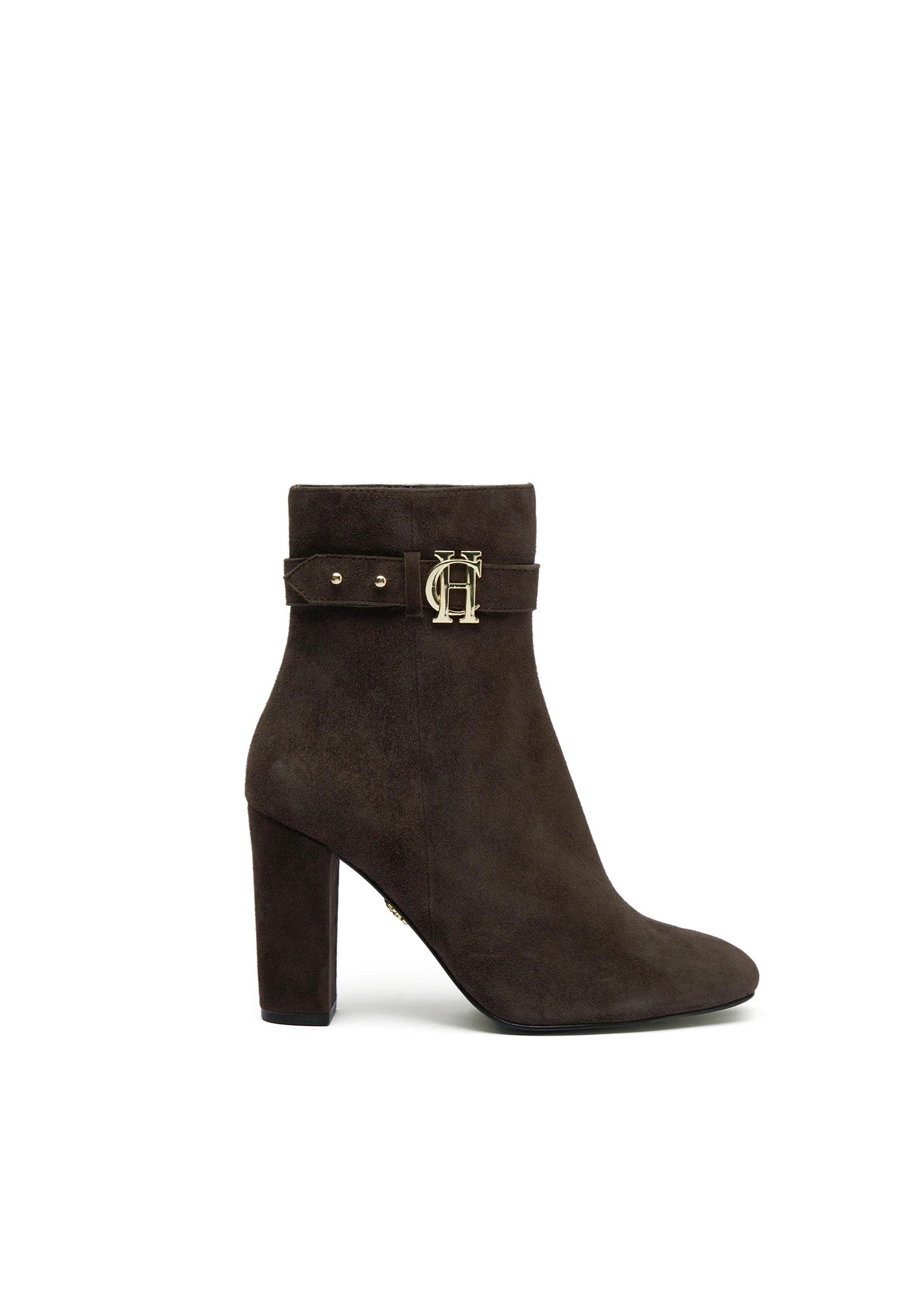Mayfair Suede Ankle Boot - Chocolate sold by Angel Divine