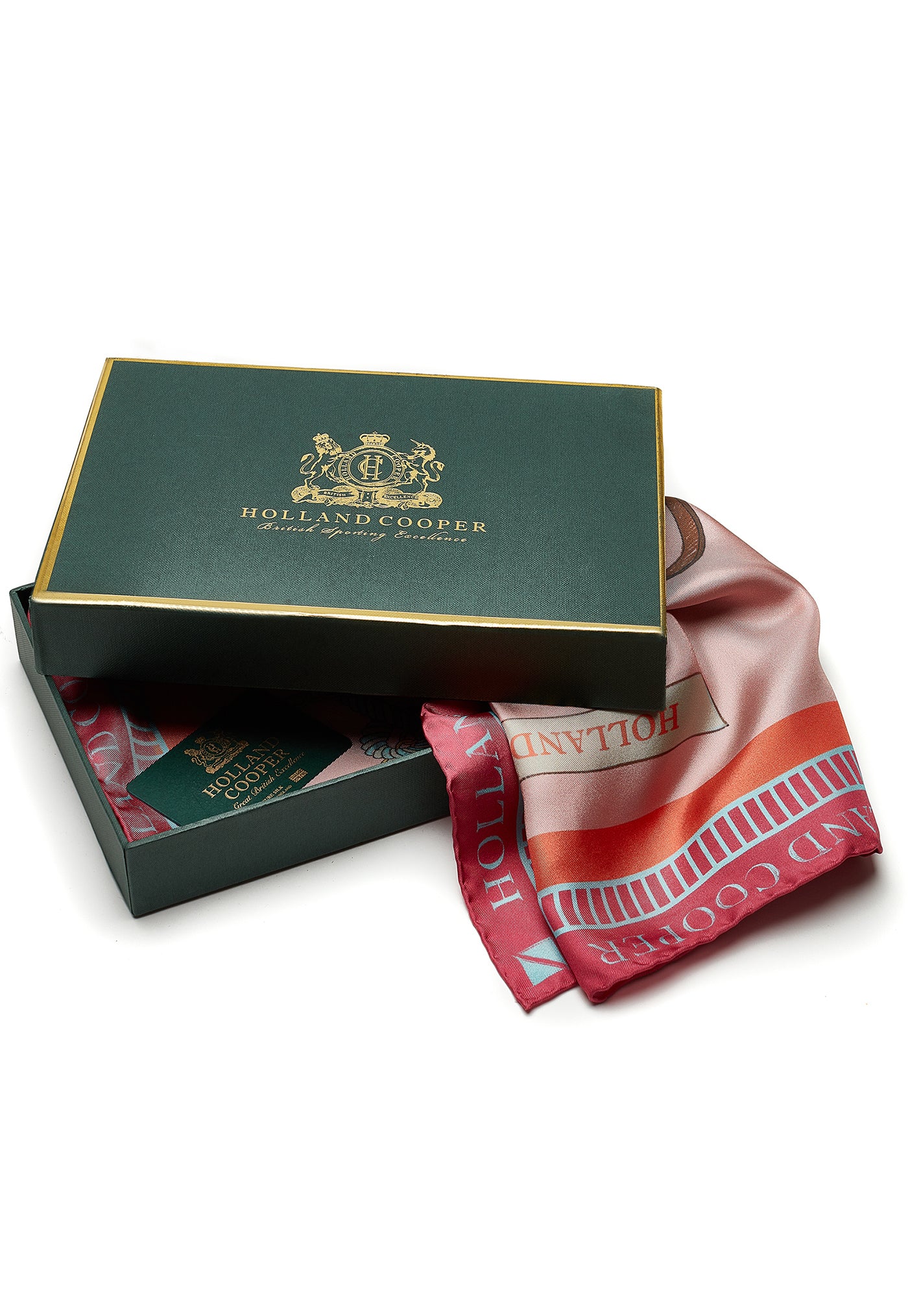 Regal Horse Silk Scarf - Coral sold by Angel Divine