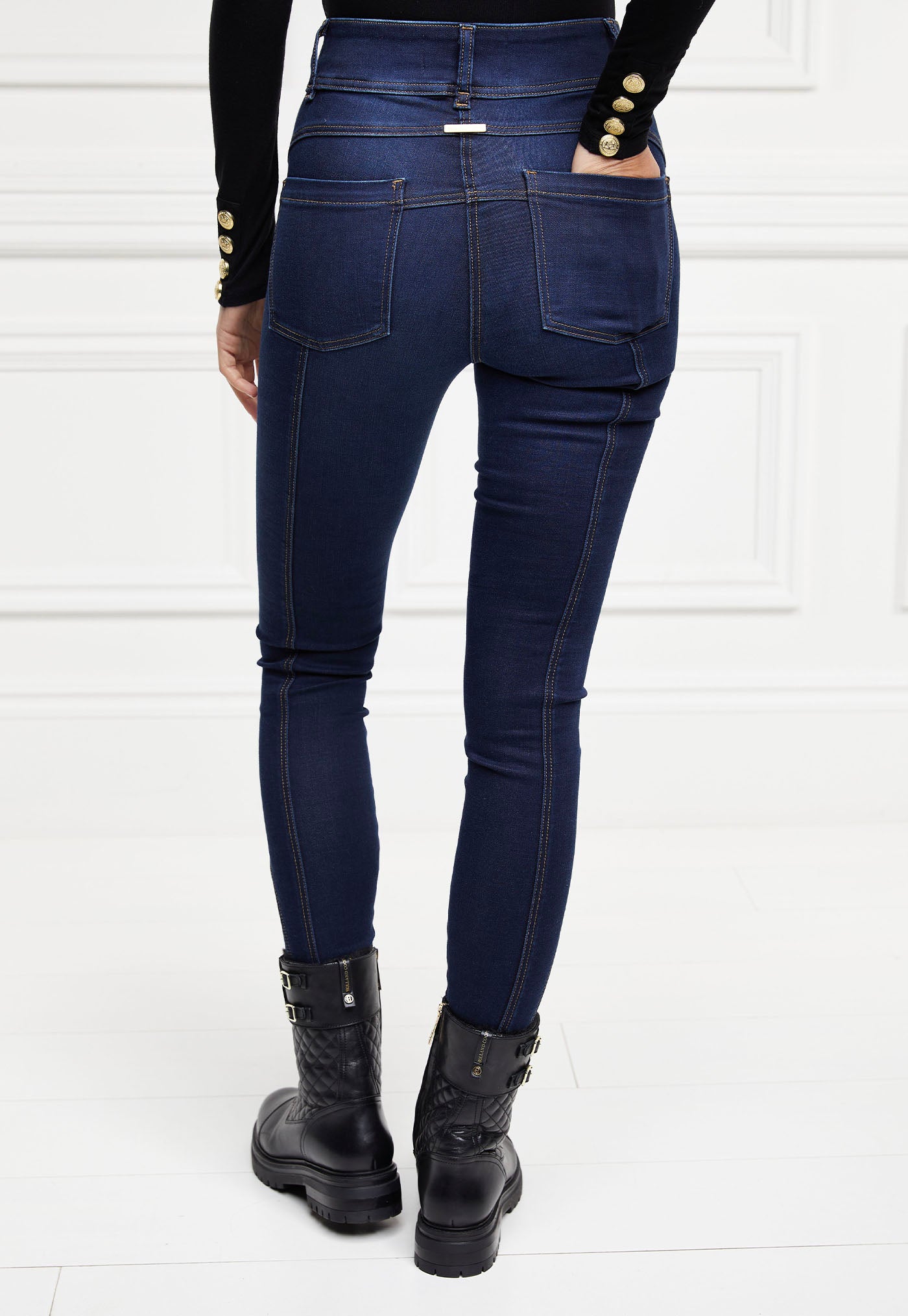 Thermal Jodhpur Jean - Dark Indigo sold by Angel Divine
