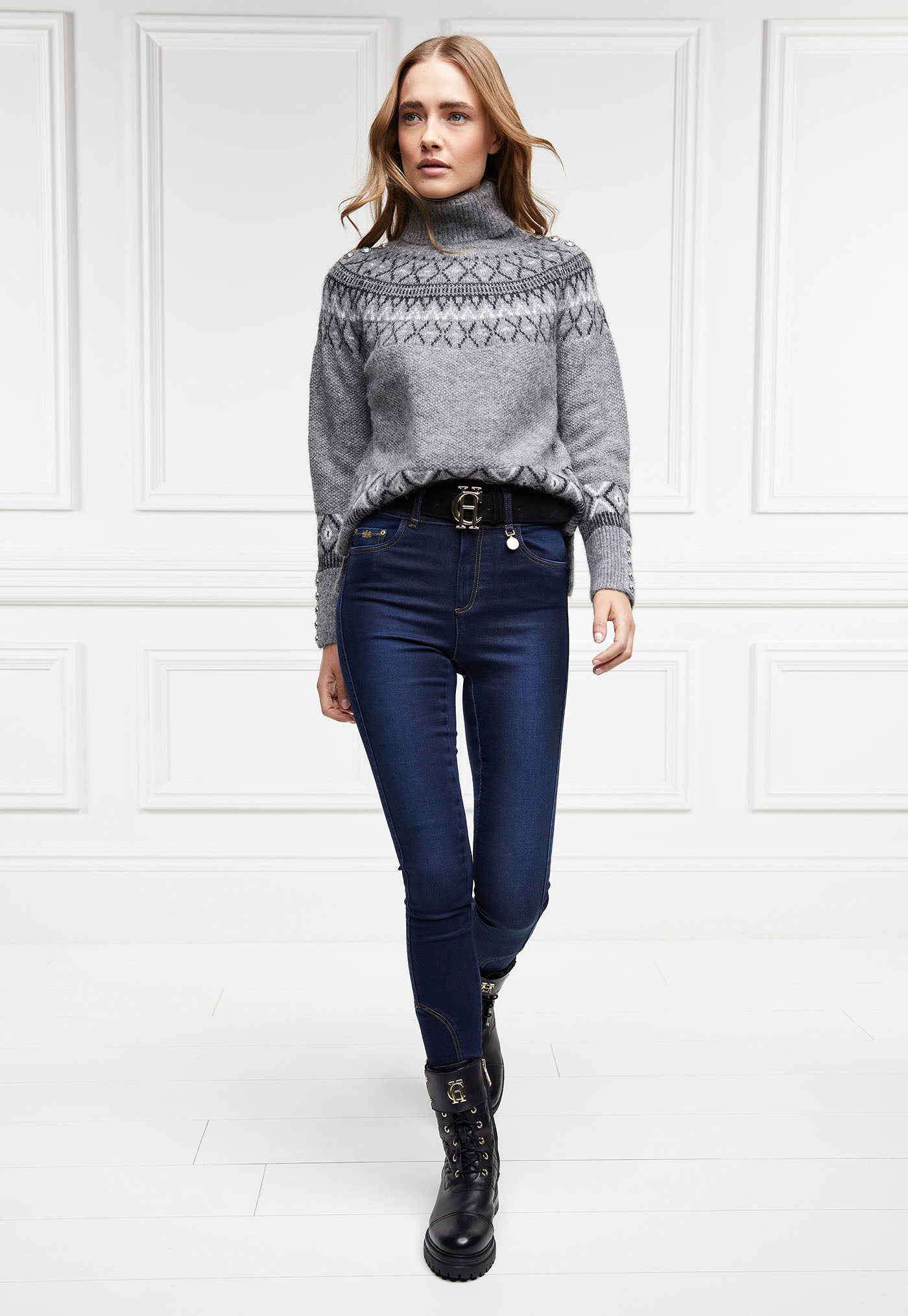 Thermal Jodhpur Jean - Dark Indigo sold by Angel Divine