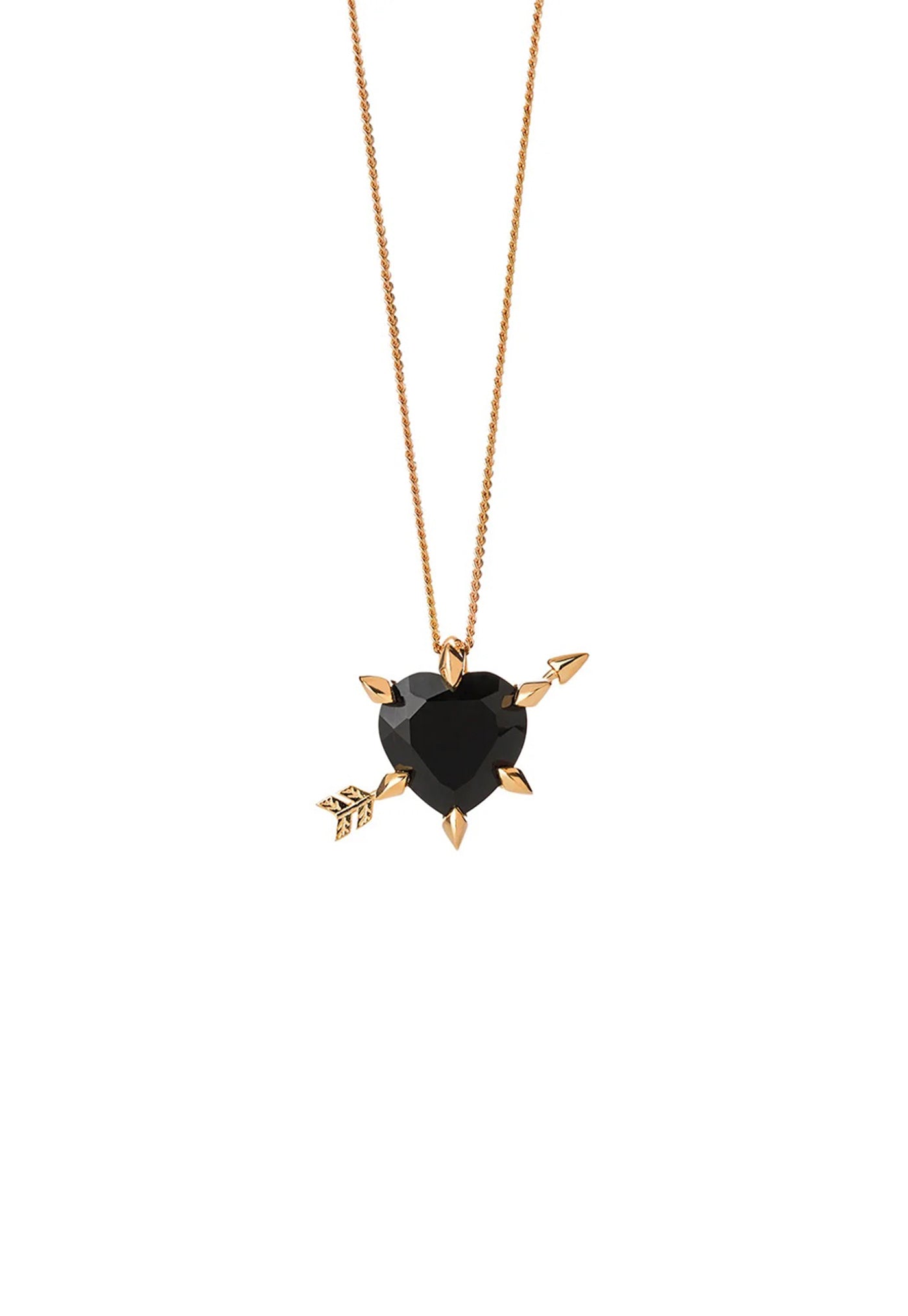 Cupid's Arrow & Heart Necklace sold by Angel Divine