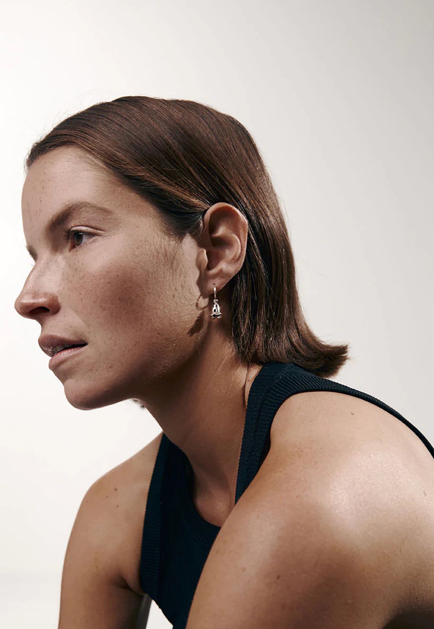 Nell Ghost Signature Hoops sold by Angel Divine