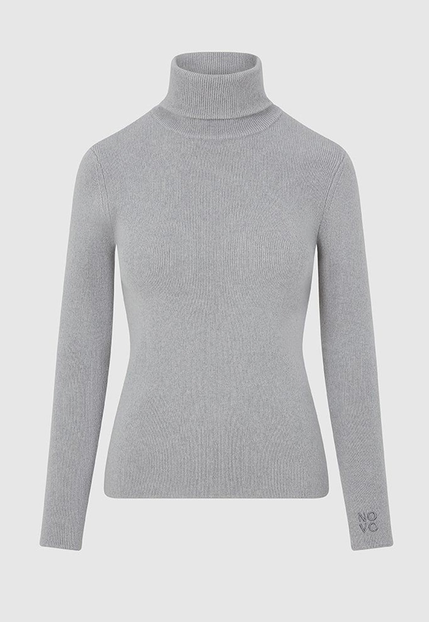 Cashmere Turtleneck - Grey sold by Angel Divine