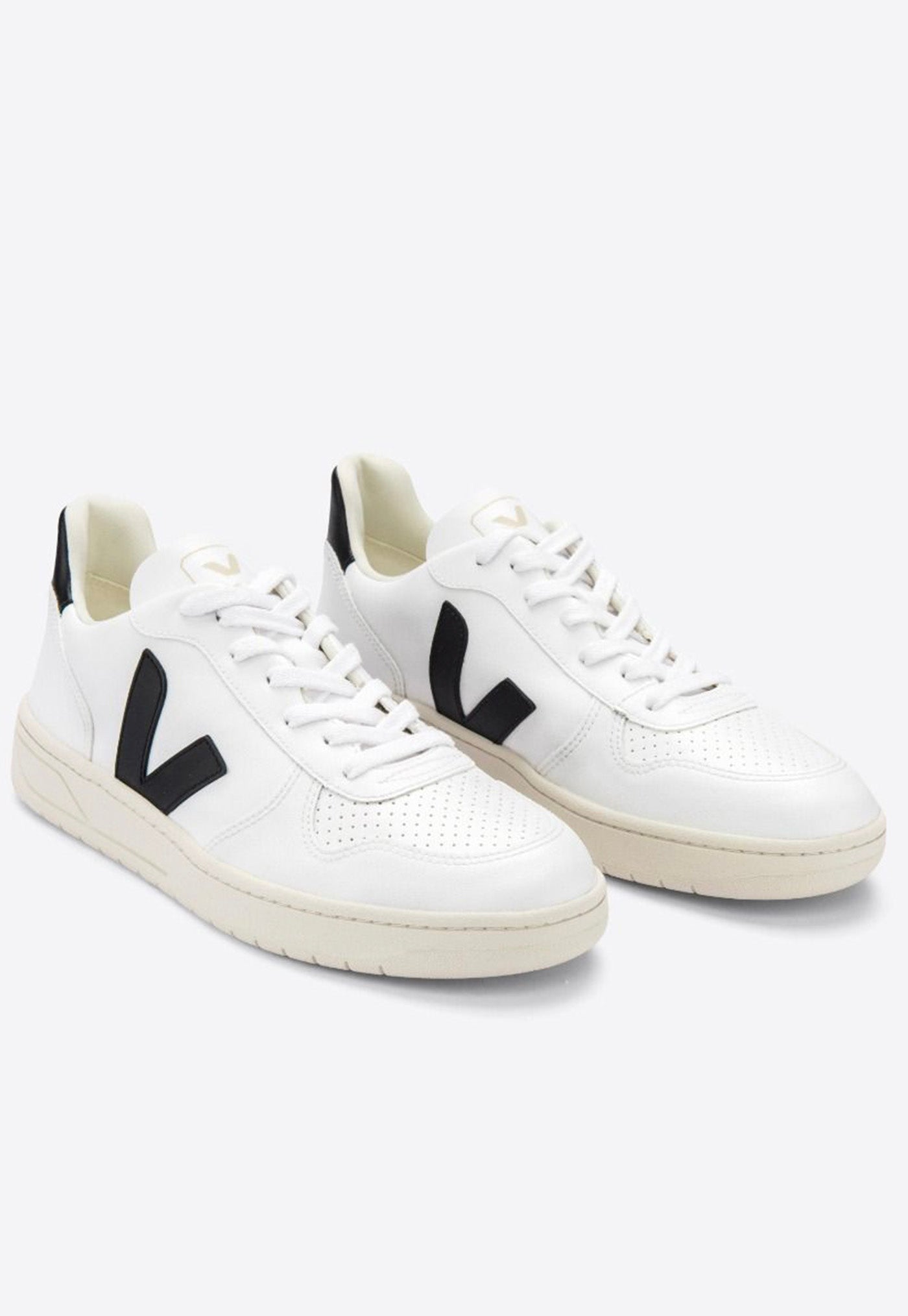 V-10 CWL Sneakers - White/Black sold by Angel Divine
