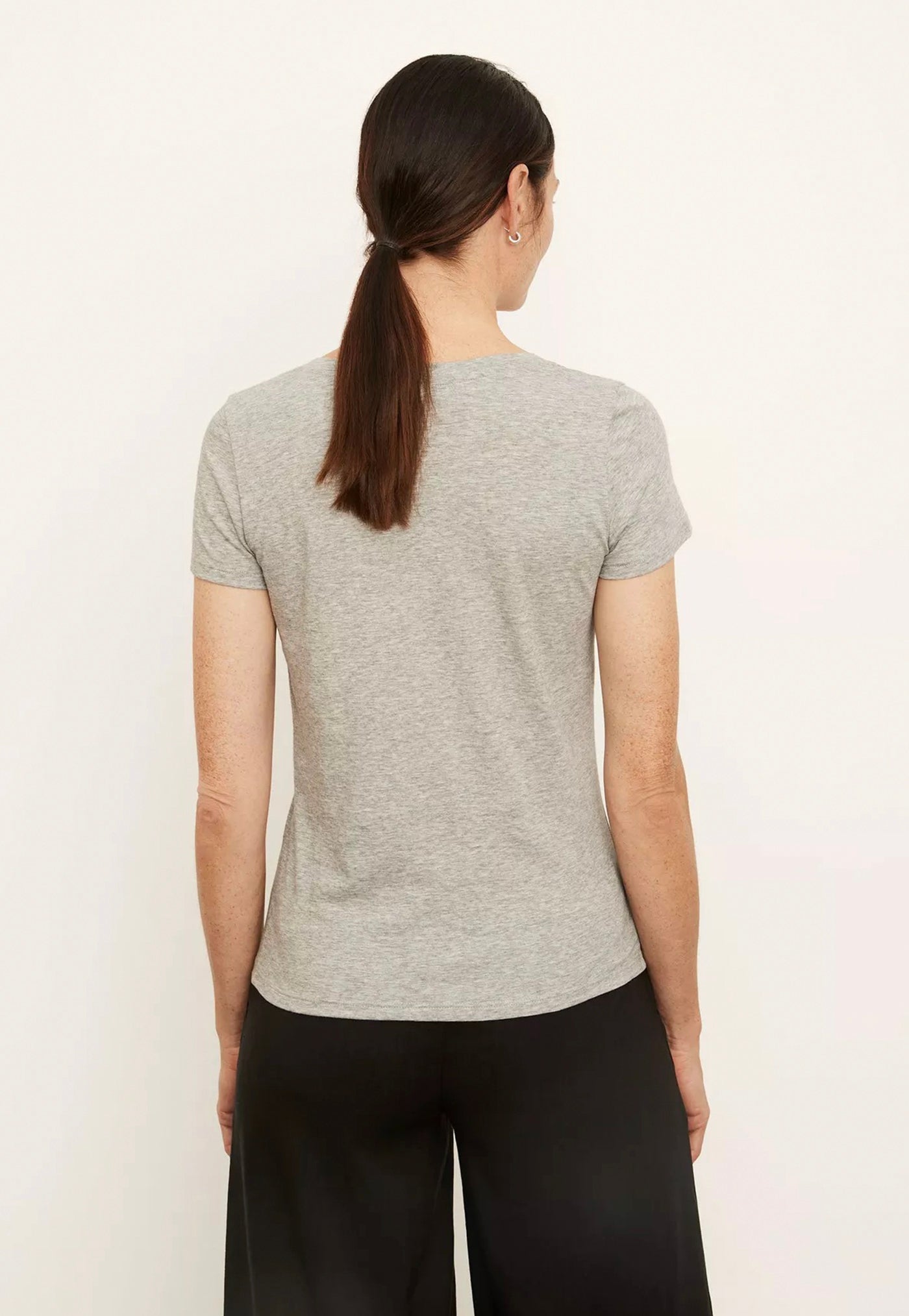 Essential V-Neck - Grey sold by Angel Divine