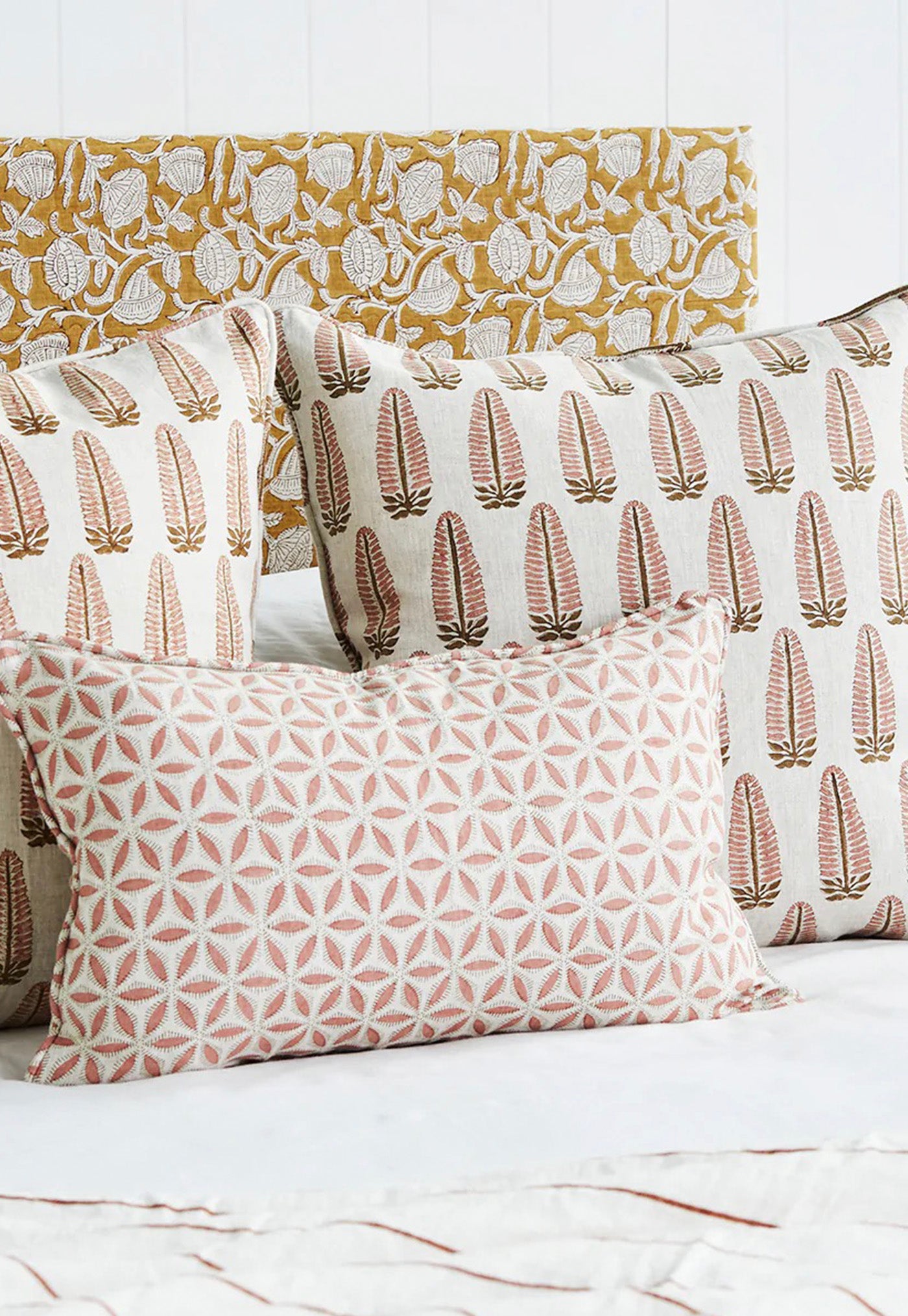 Hanami Musk Linen Cushion 35x55 sold by Angel Divine