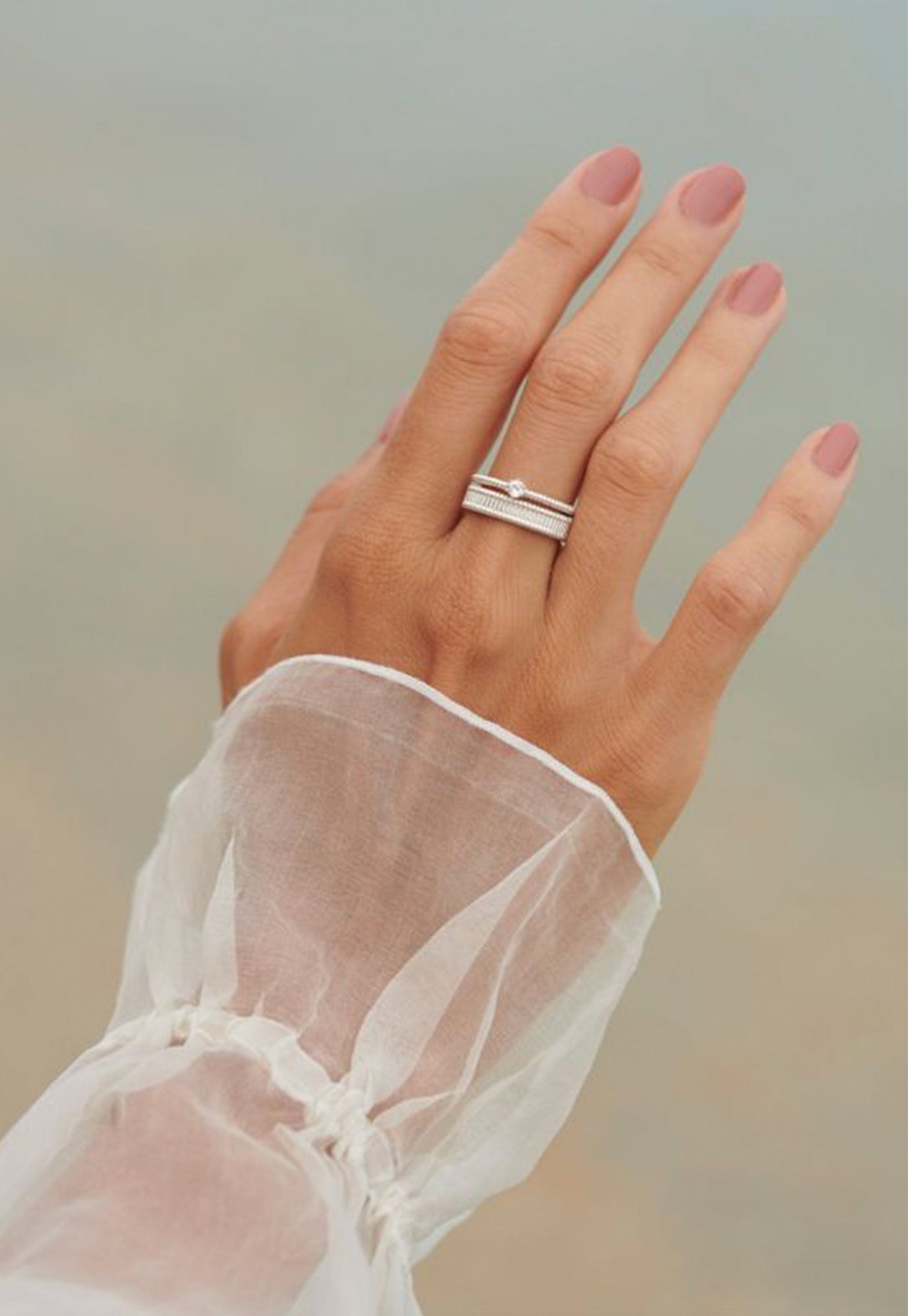 Connected Stacker Ring sold by Angel Divine