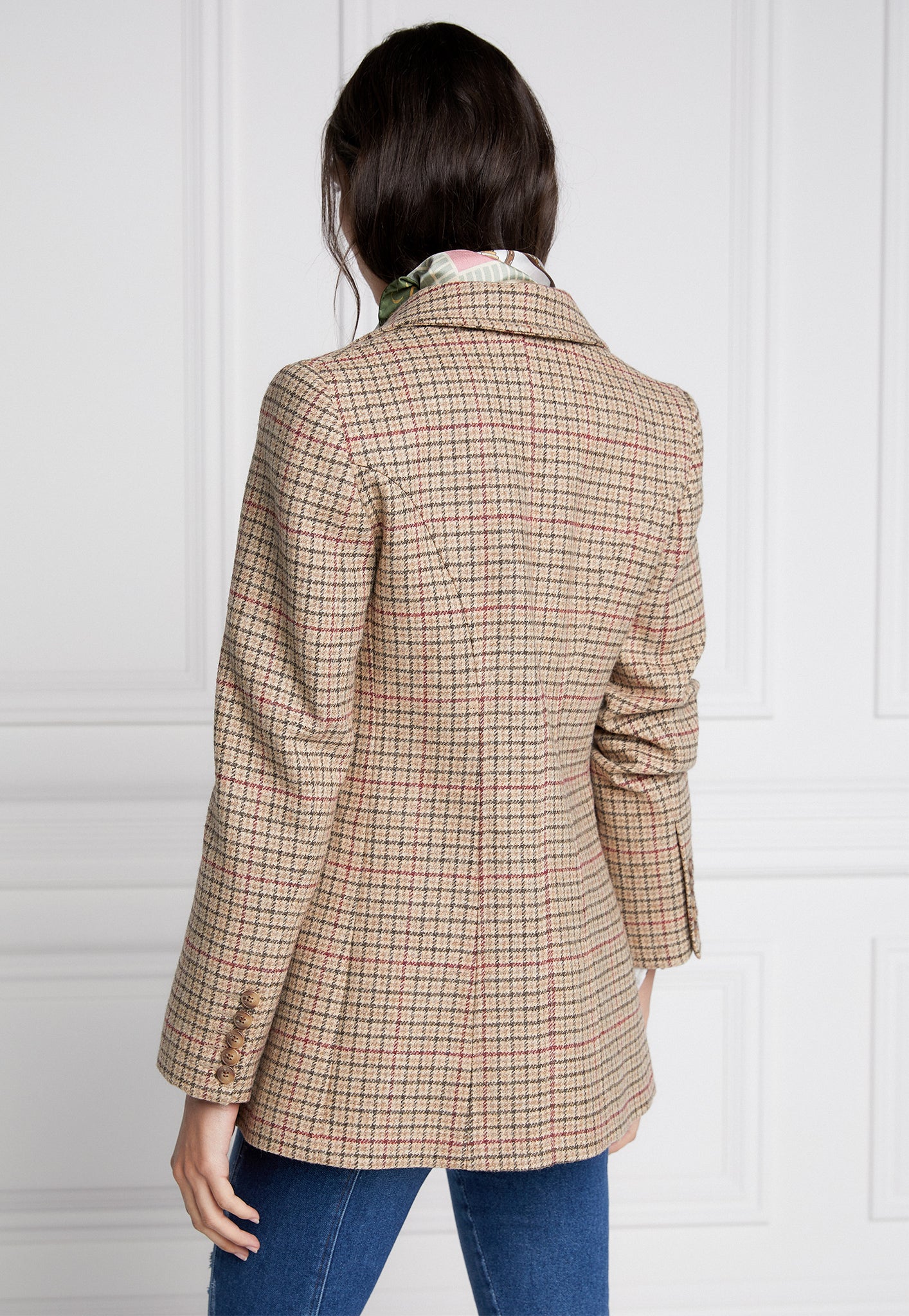 Single Breasted Blazer - Charlton Tweed sold by Angel Divine