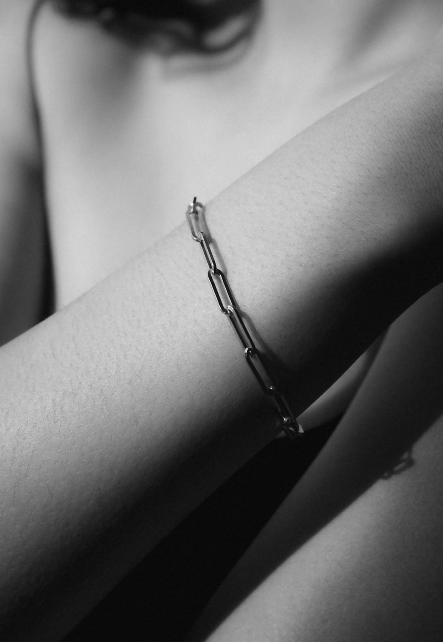 Paperclip Heavy Bracelet sold by Angel Divine