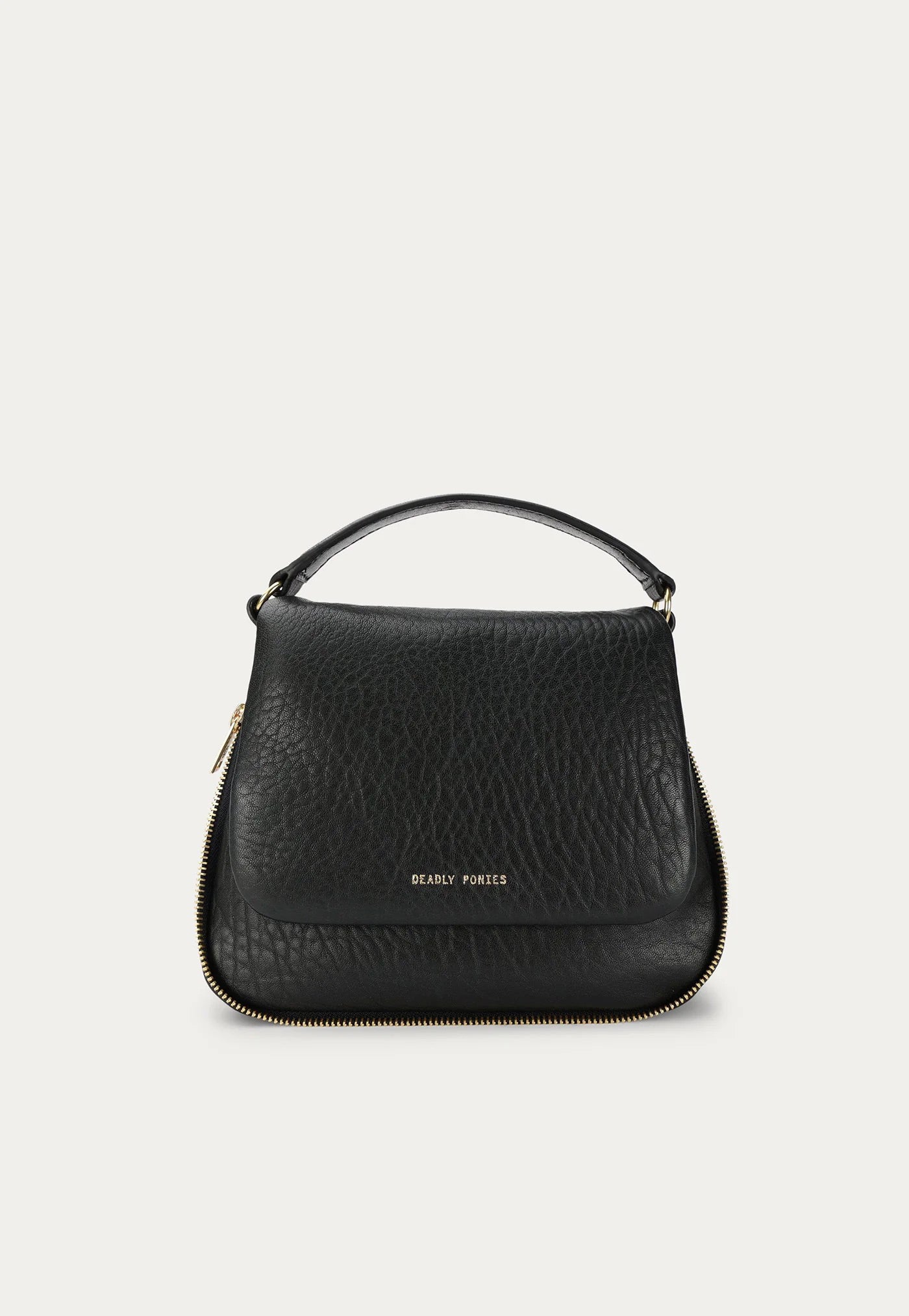 Mr Caiman Mini - Black Bulle/Brass