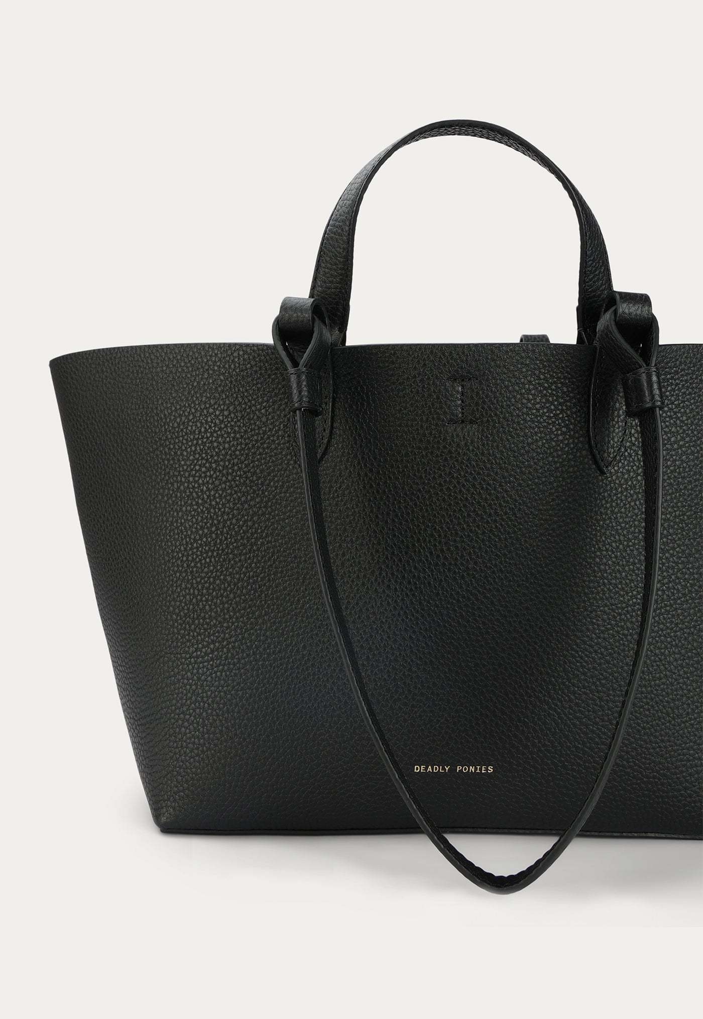 Mr Bandit Tote - Black sold by Angel Divine
