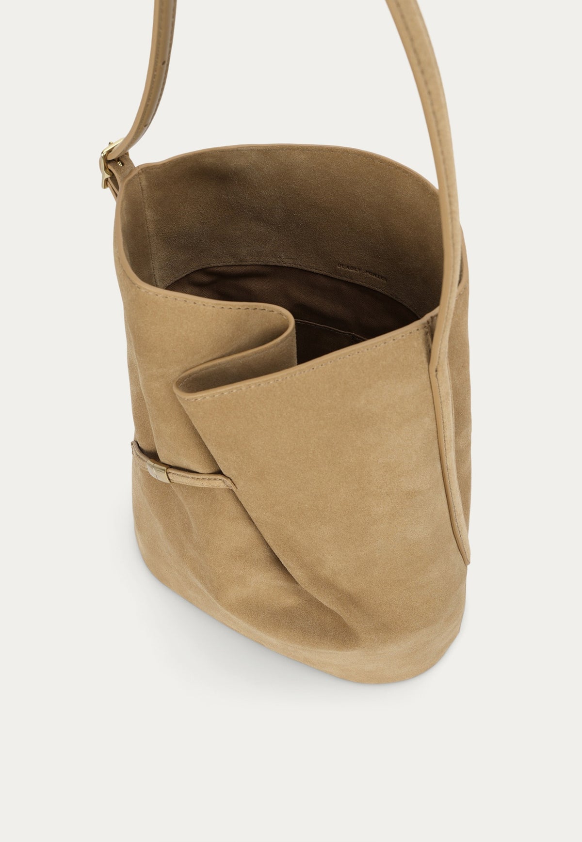 Clippity Tote - Oat Suede