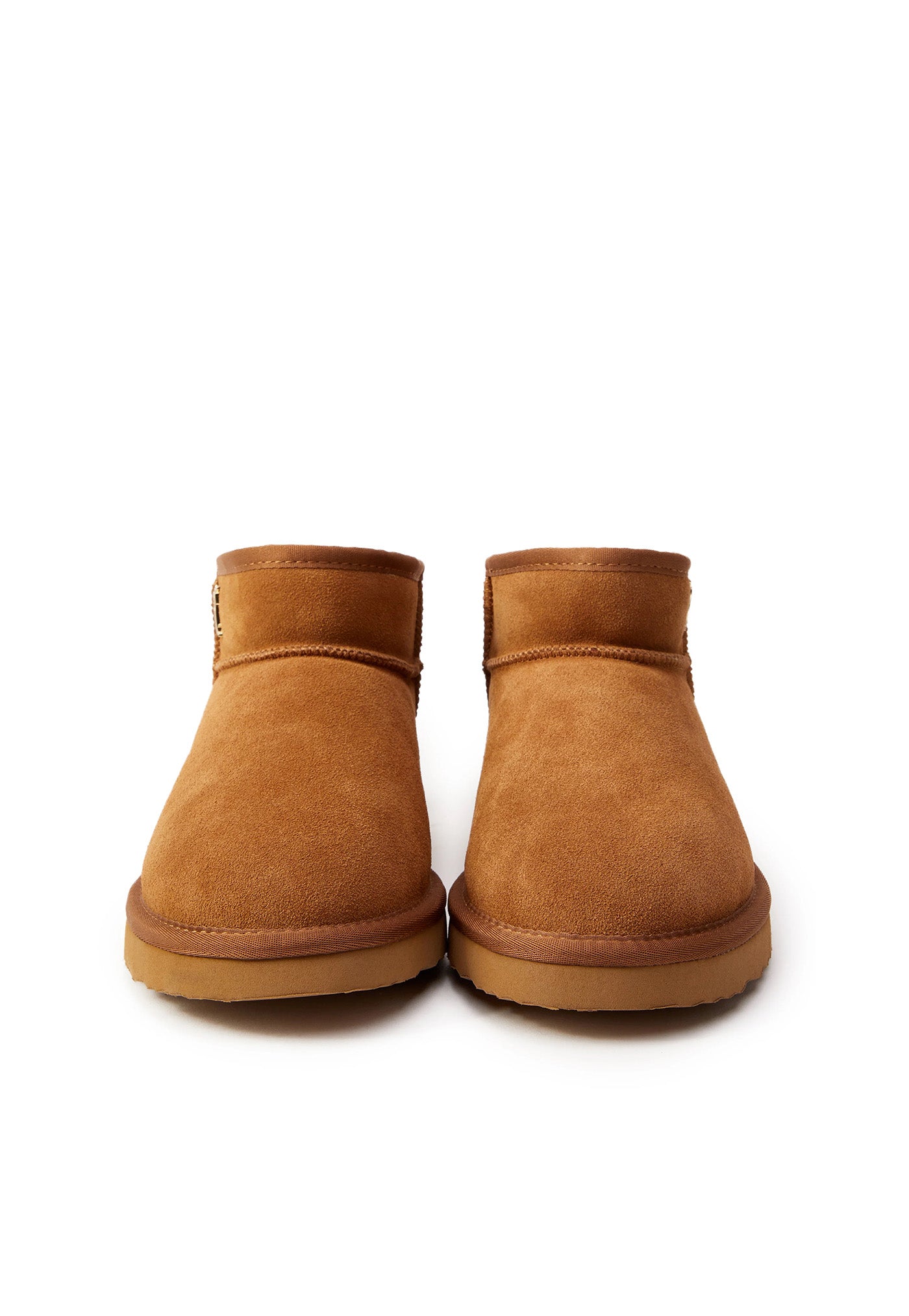 Ultra Mini Shearling Boot - Tan sold by Angel Divine