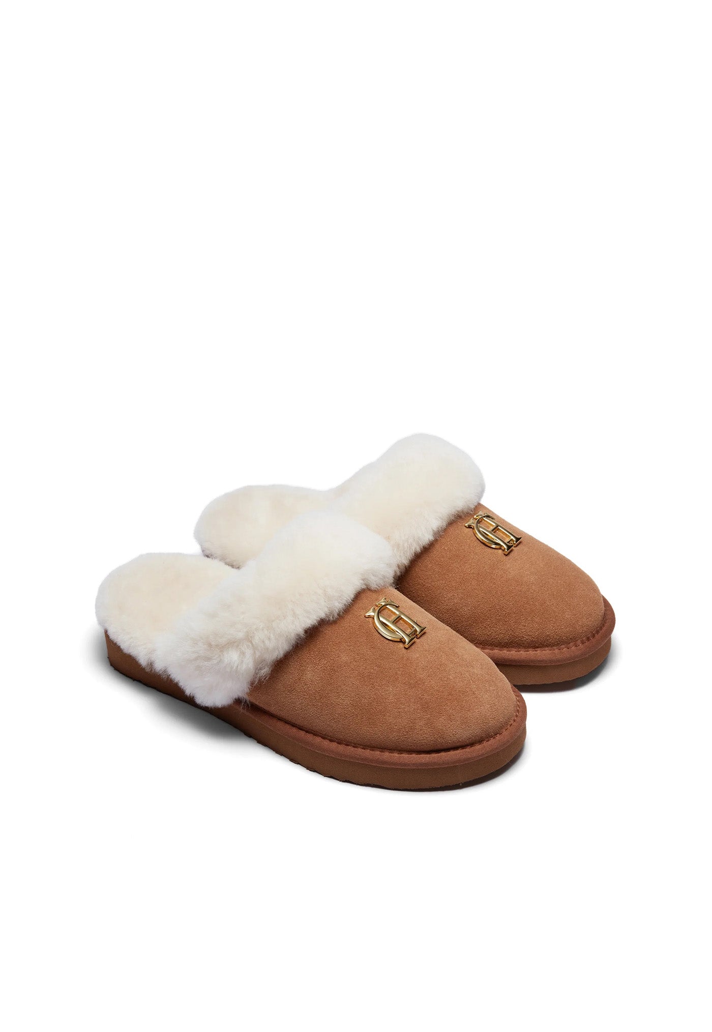 HC Shearling Slipper - Tan sold by Angel Divine