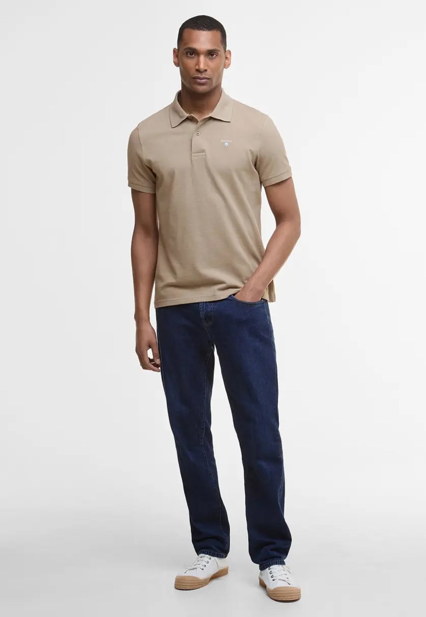 Original Sports Tailored Polo Shirt - Washed Stone